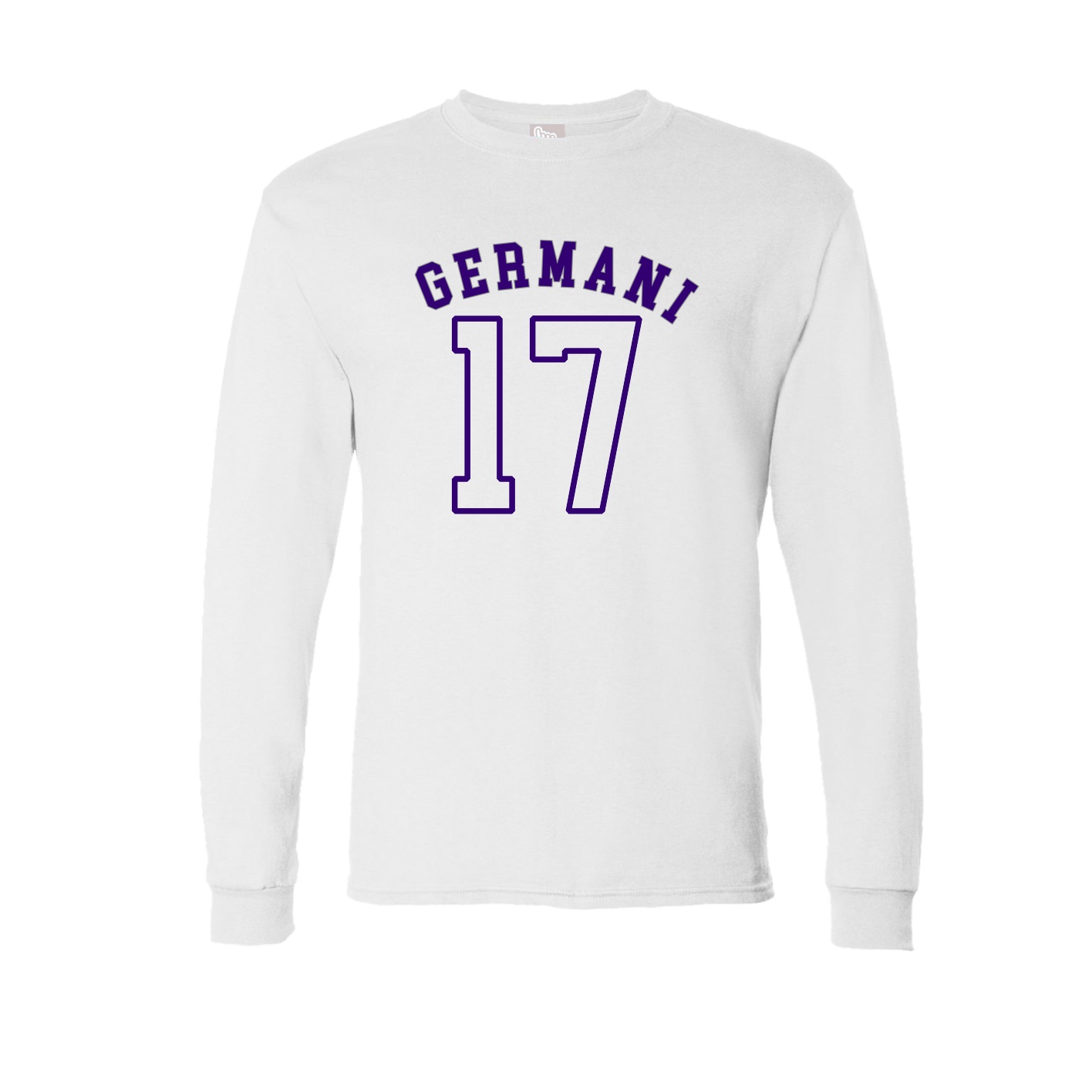 Long Sleeve Tee — Shirsey Arch in White