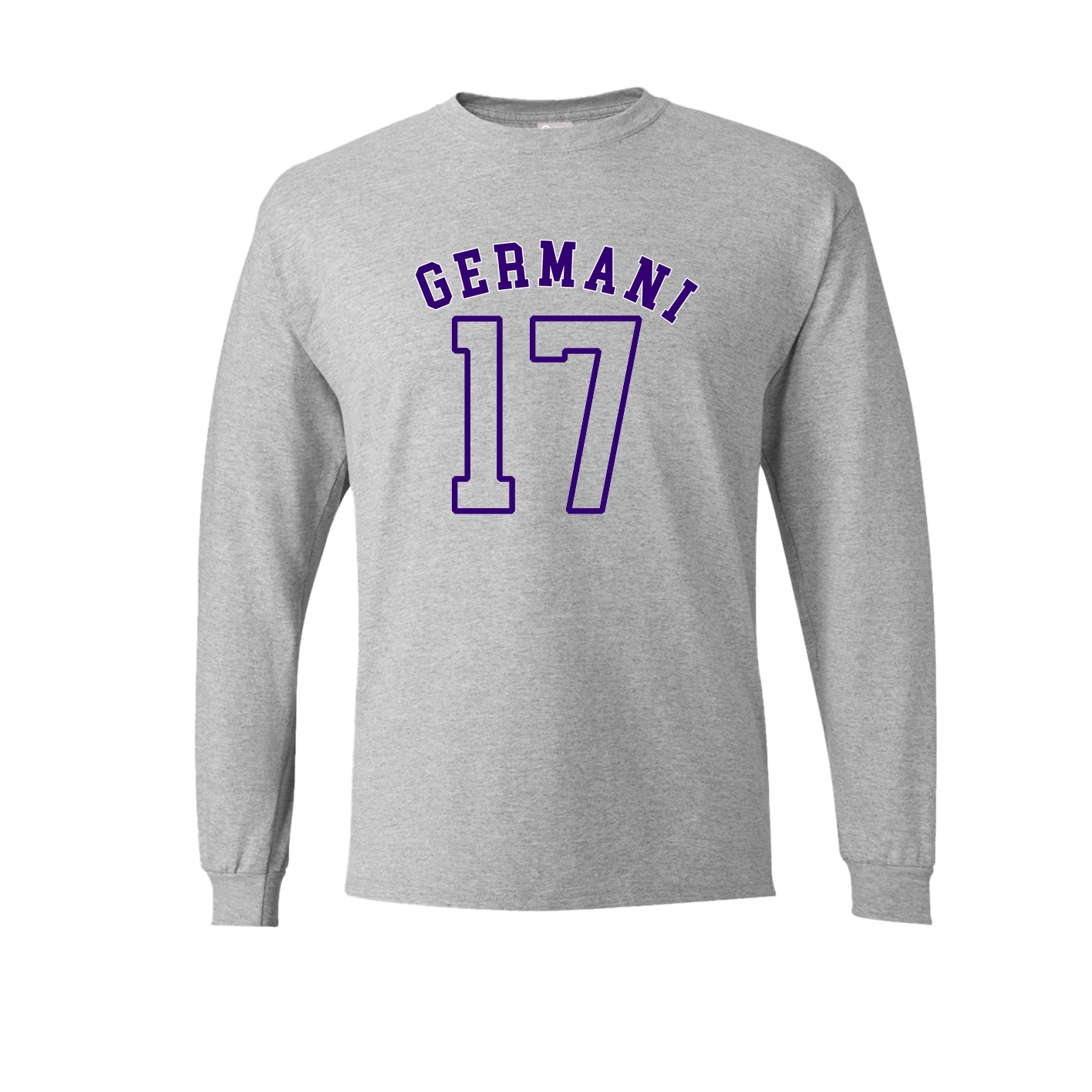 Long Sleeve Tee — Shirsey Arch in Grey