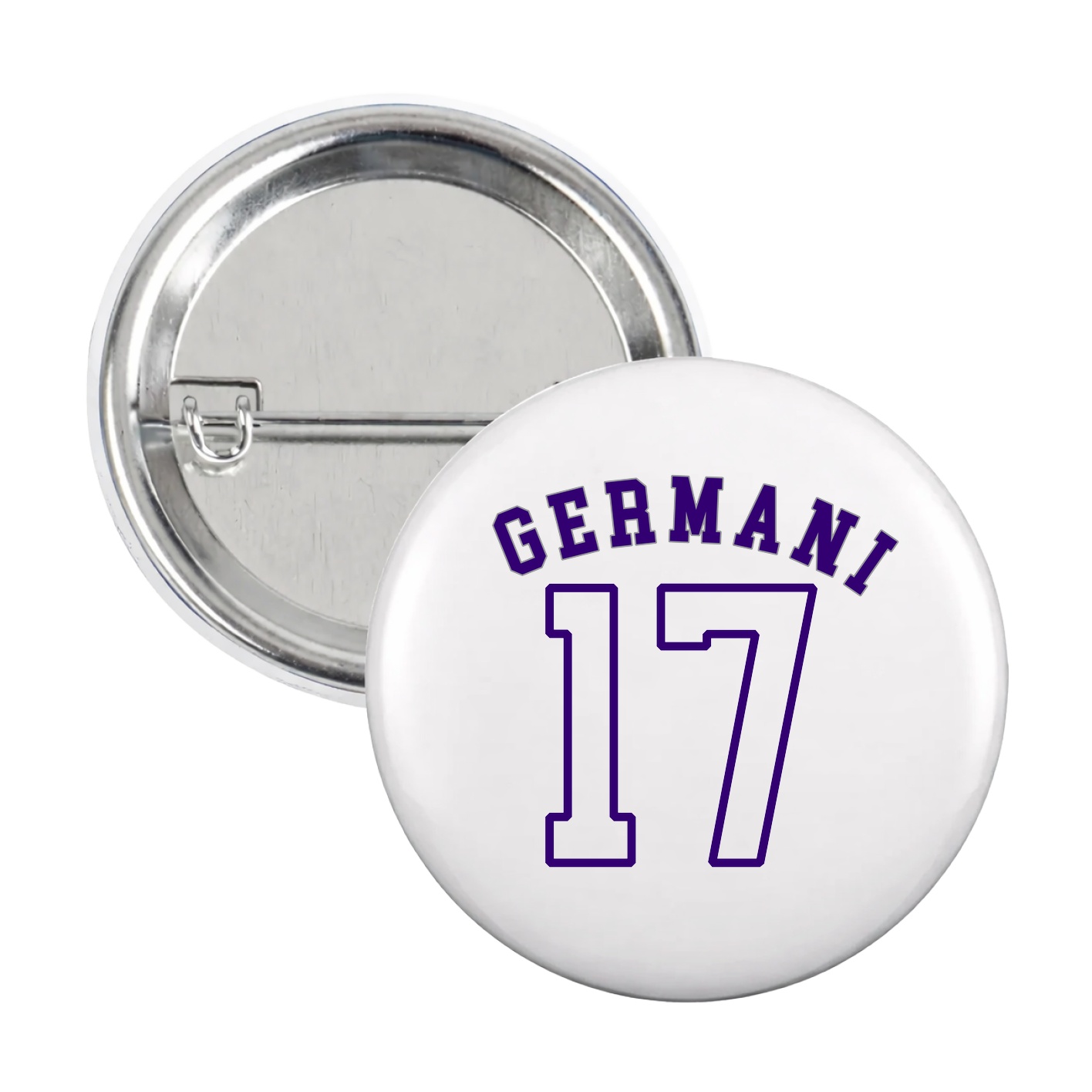 Game Day Button — Shirsey Arch in White