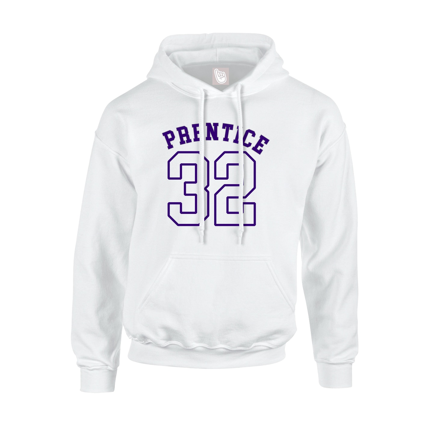Hoodie — Shirsey Arch in White