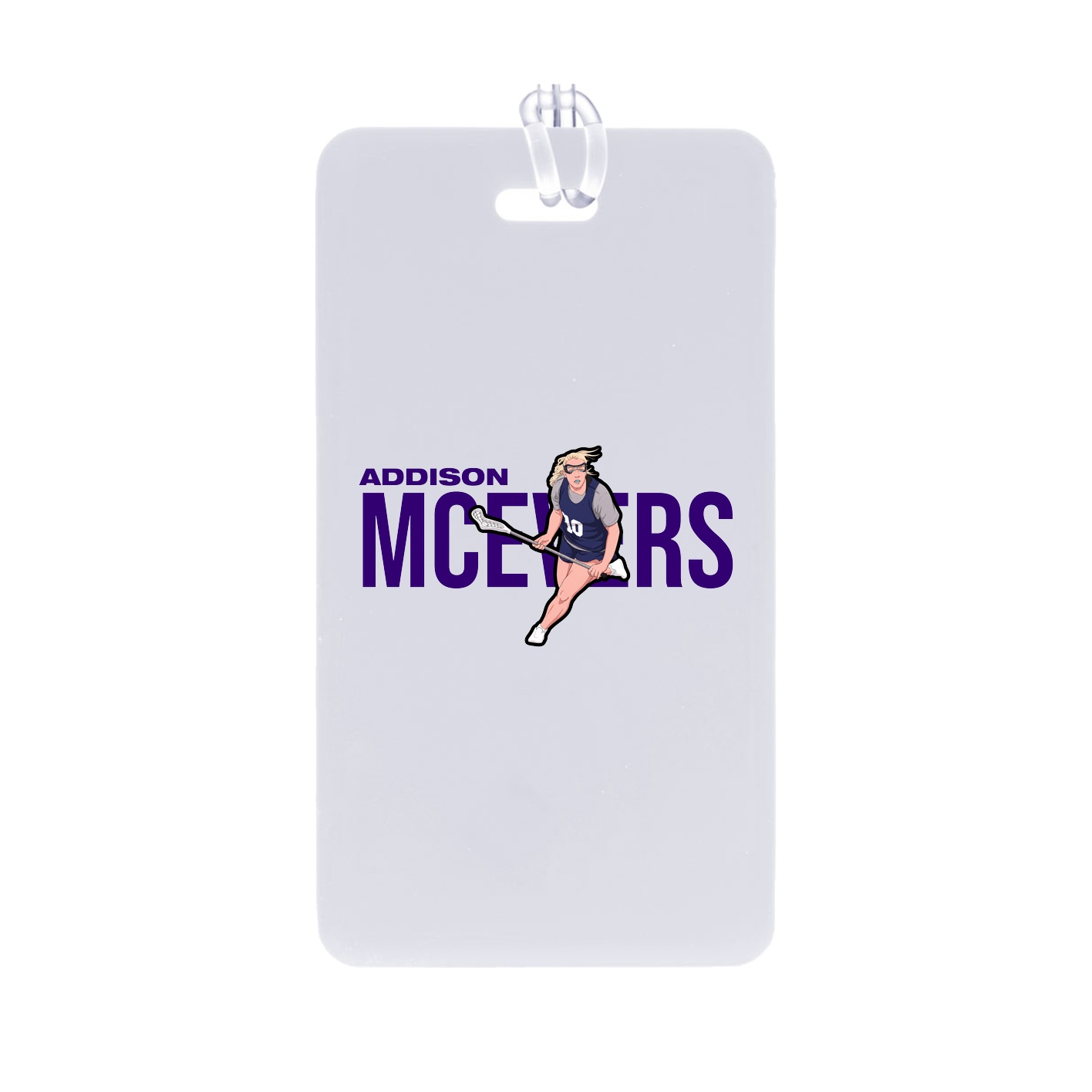 Bag Tag — Player Name in Classic