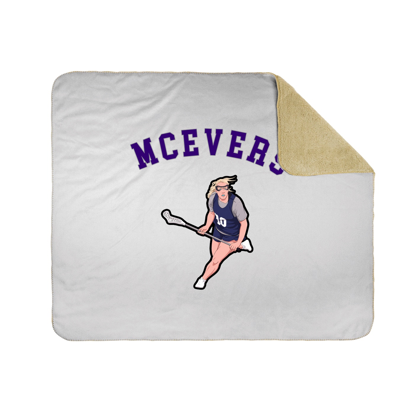 Throw Blanket — Shirsey Arch in White