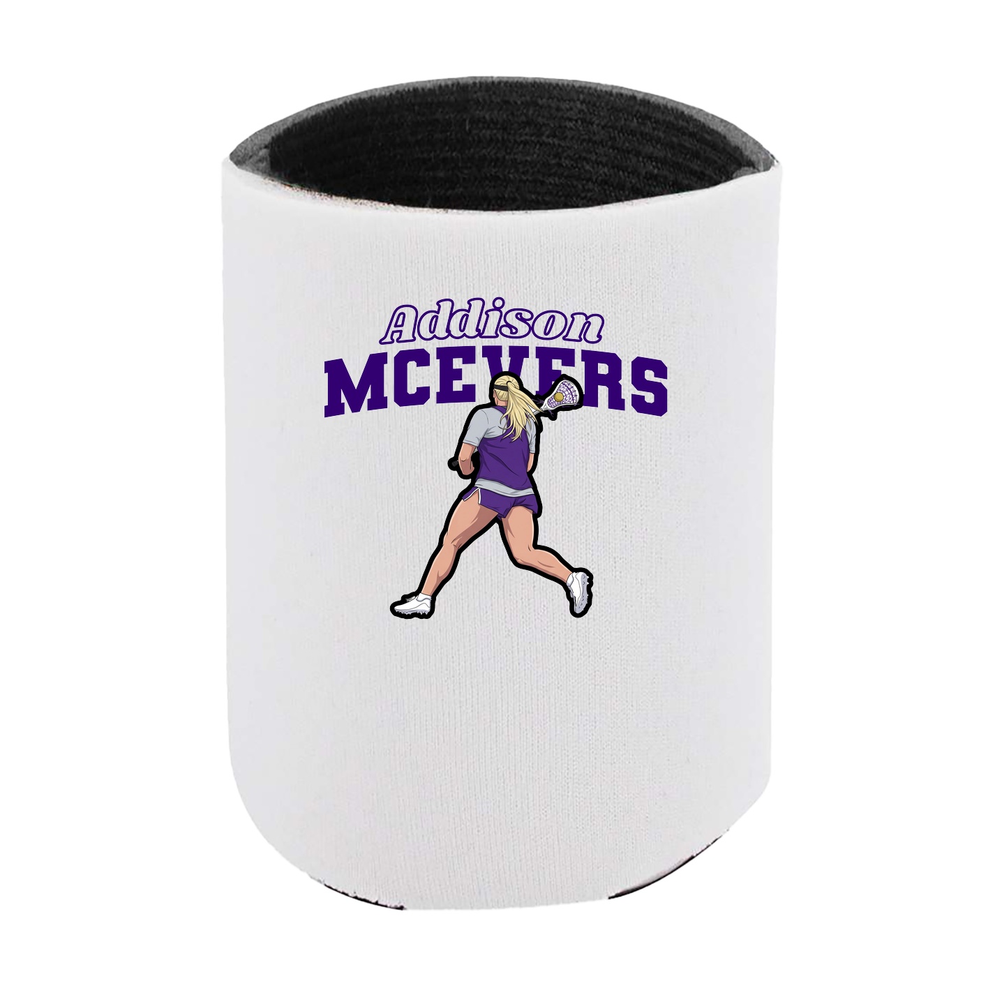 Can Holder — Name Arch in White