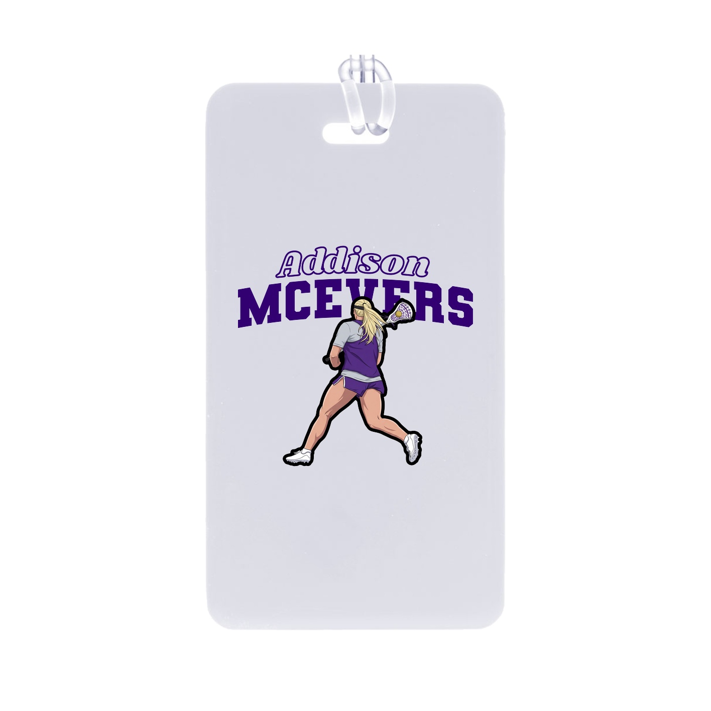 Bag Tag — Name Arch in Classic