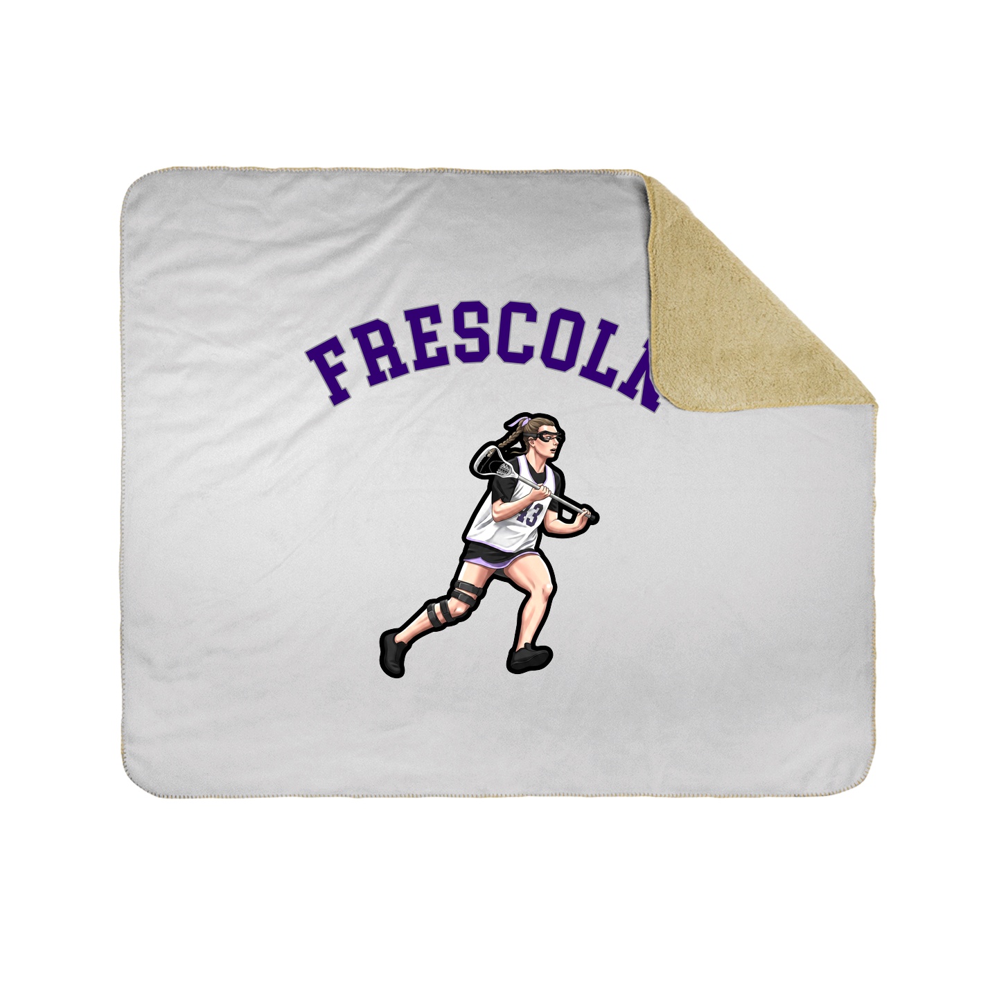 Throw Blanket — Shirsey Arch in White