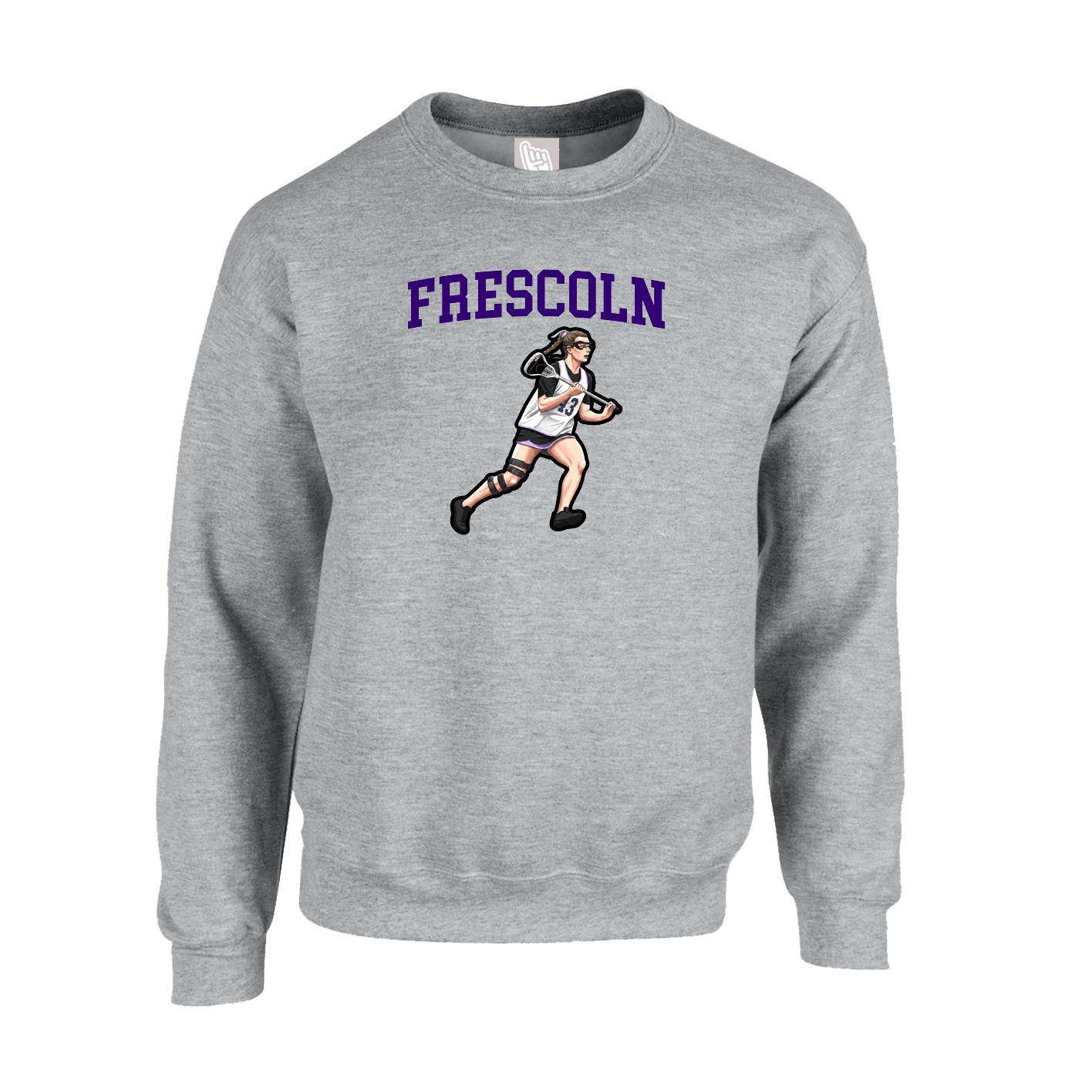 Fleece Crew — Shirsey in Grey