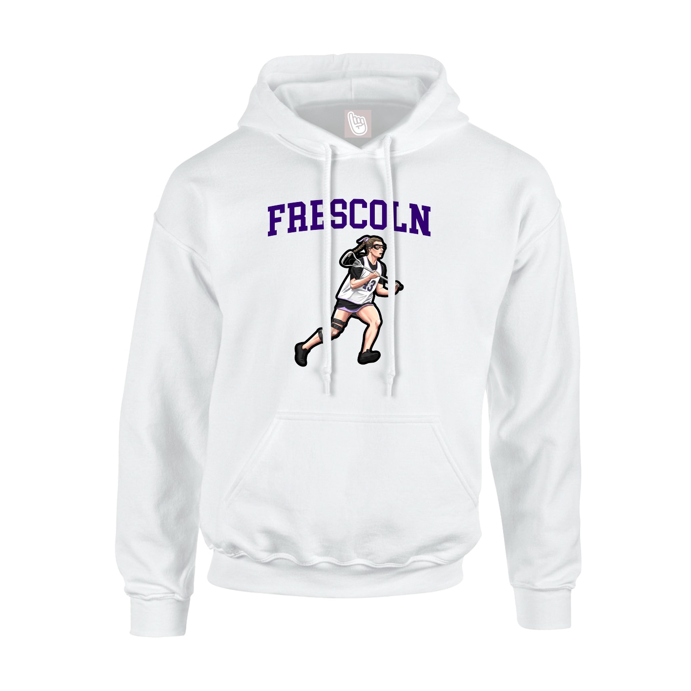 Youth Hoodie — Shirsey in White