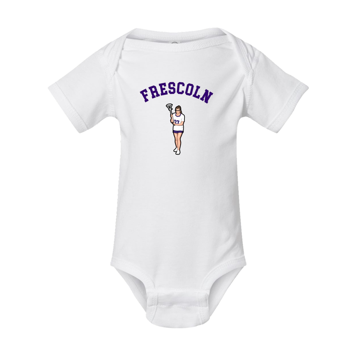 Baby Onesie — Shirsey Arch in White