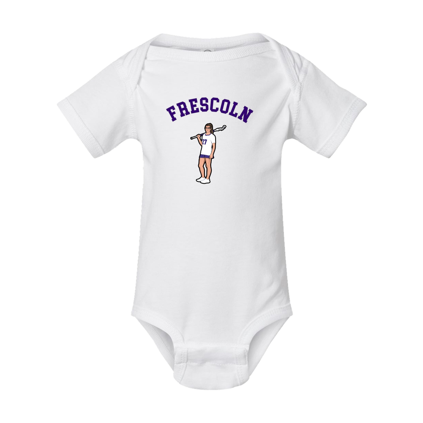 Baby Onesie — Shirsey Arch in White