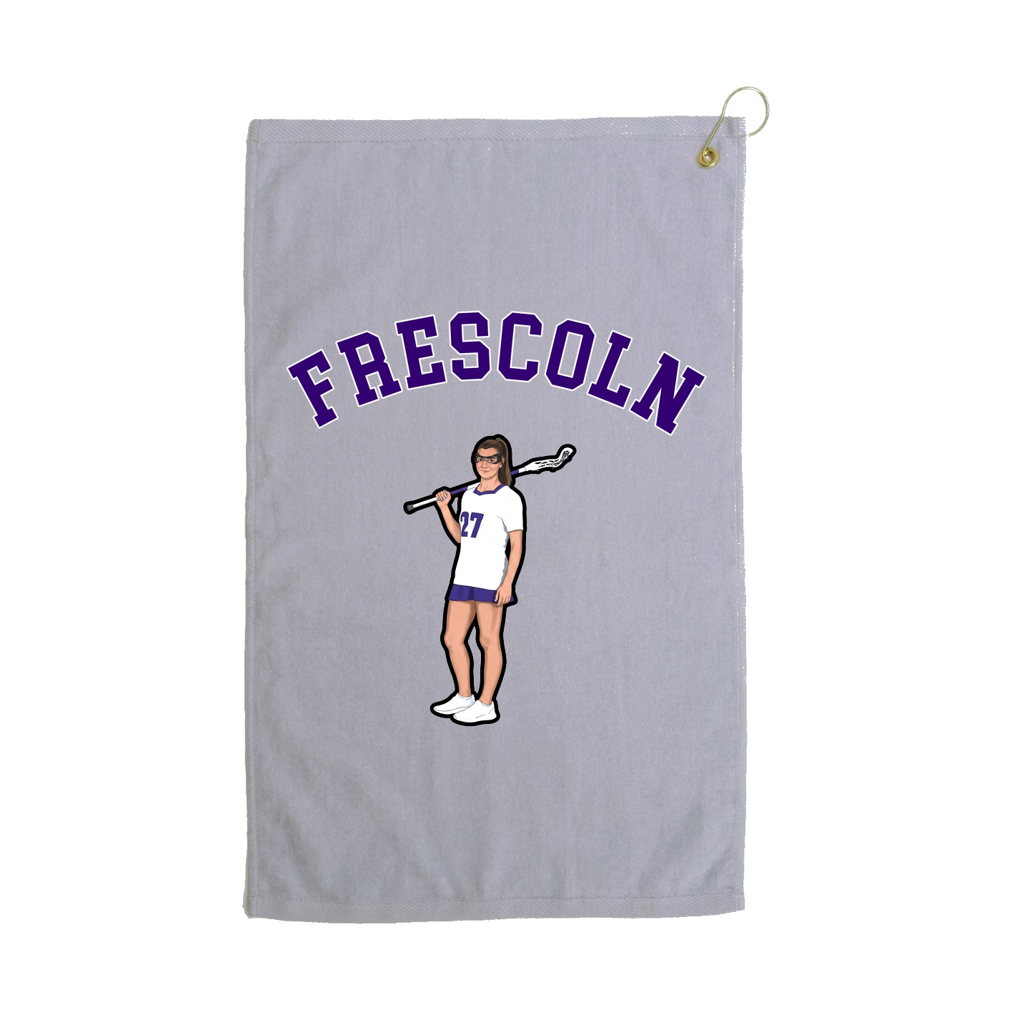 Golf Towel — Shirsey Arch in Grey