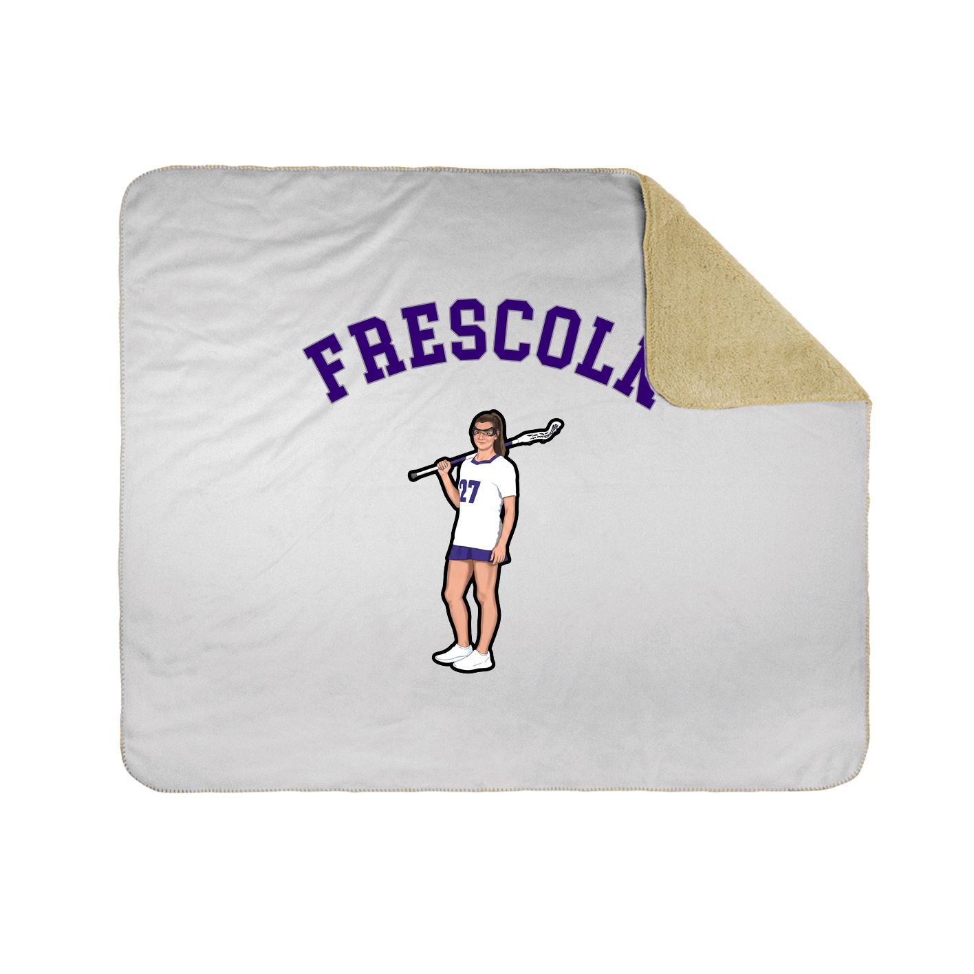 Throw Blanket — Shirsey Arch in White