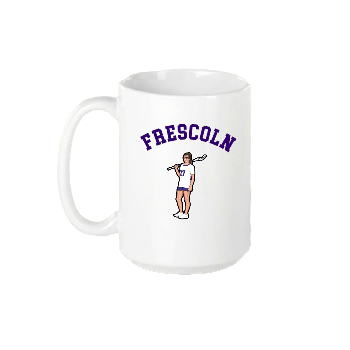 15oz Coffee Mug — Shirsey Arch in White