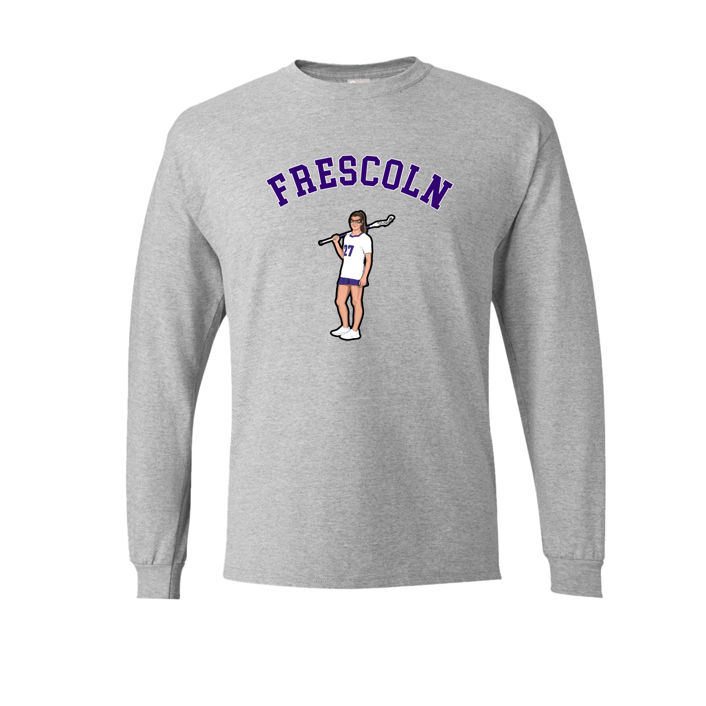 Long Sleeve Tee — Shirsey Arch in Grey