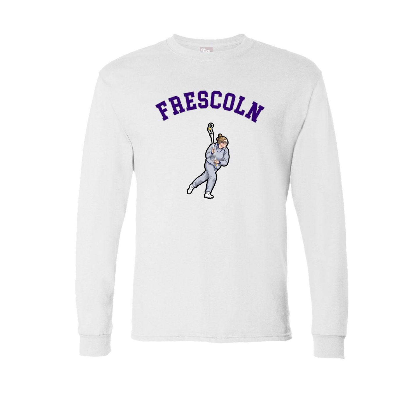 Long Sleeve Tee — Shirsey Arch in White