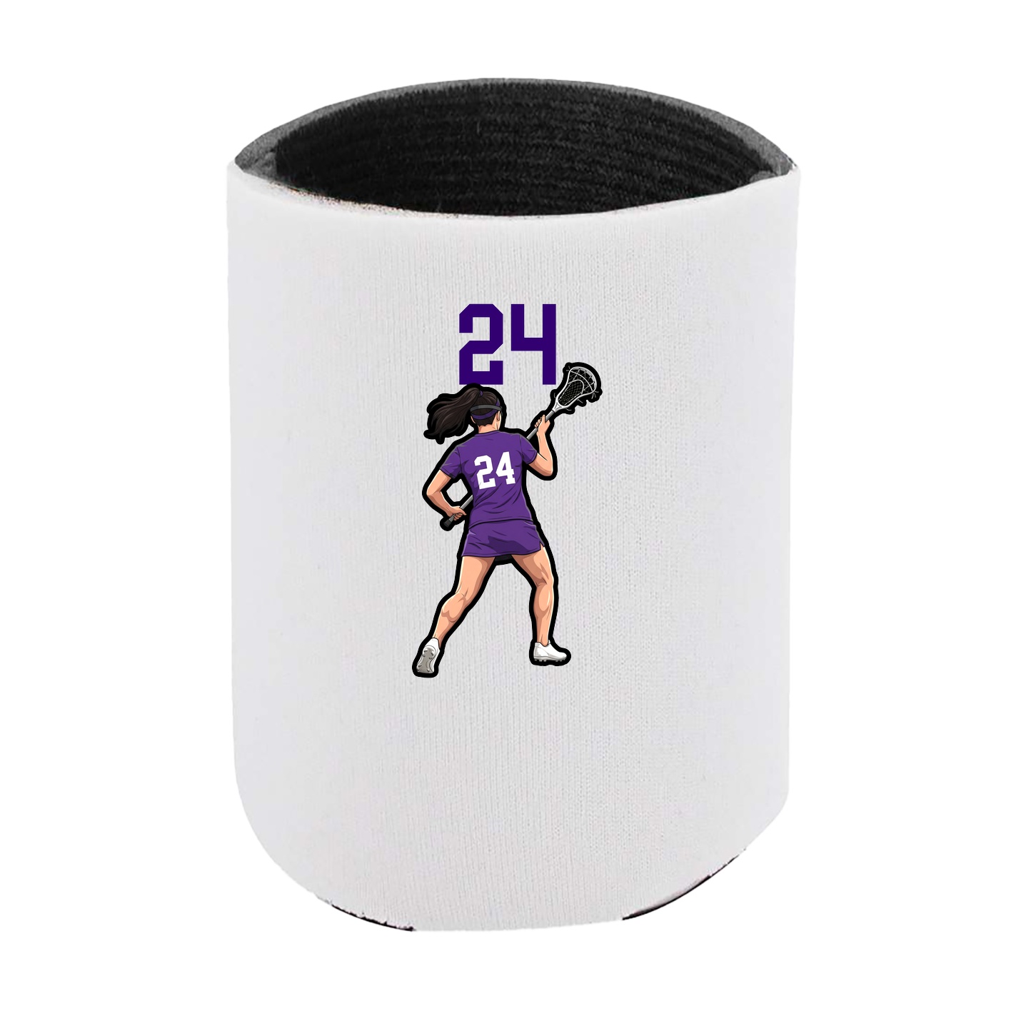 Can Holder — Number Top in White