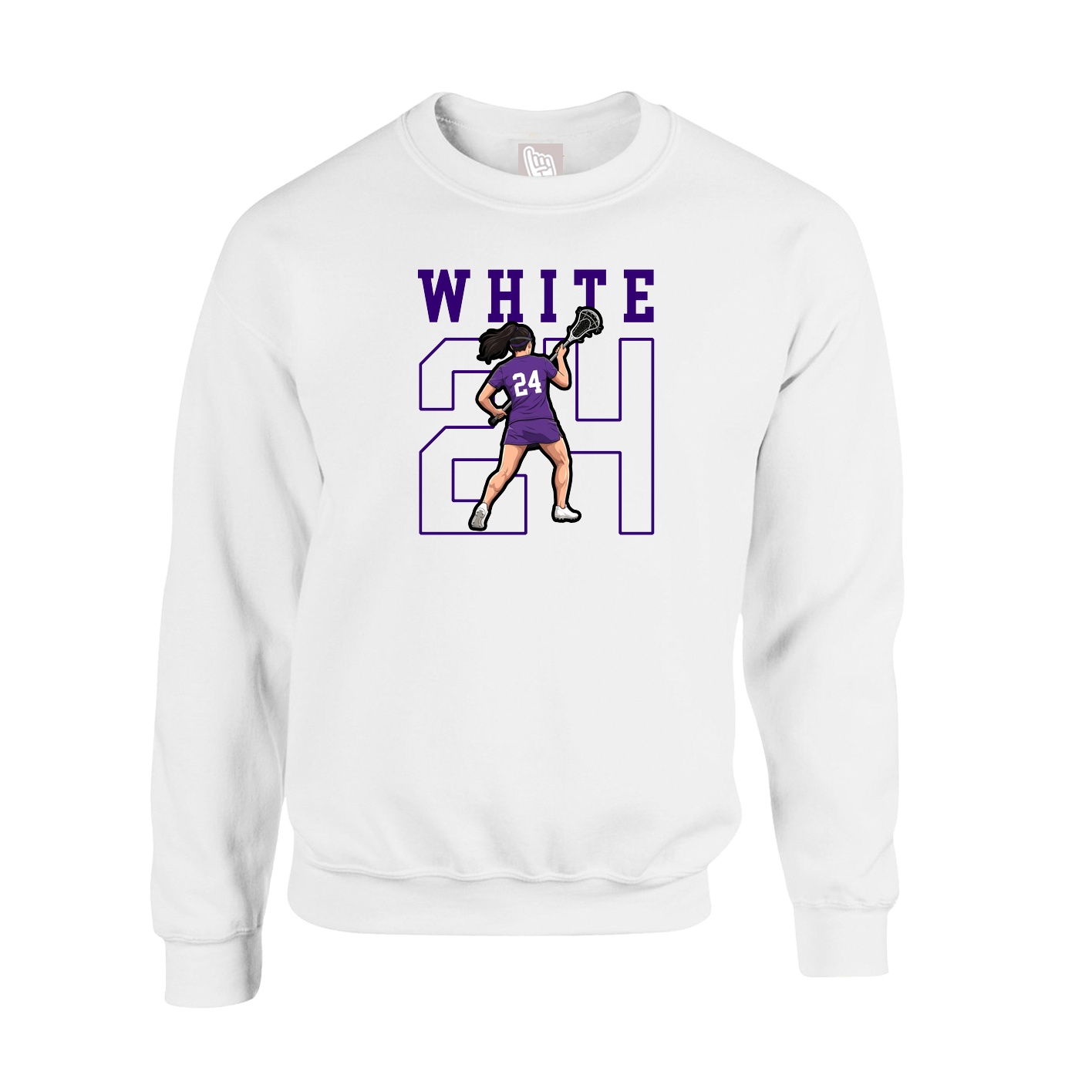 Fleece Crew — Shirsey in White