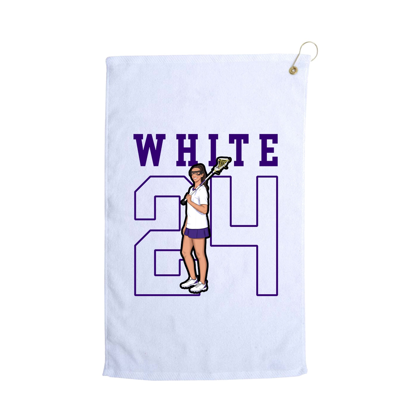 Terry Velour Golf Towel