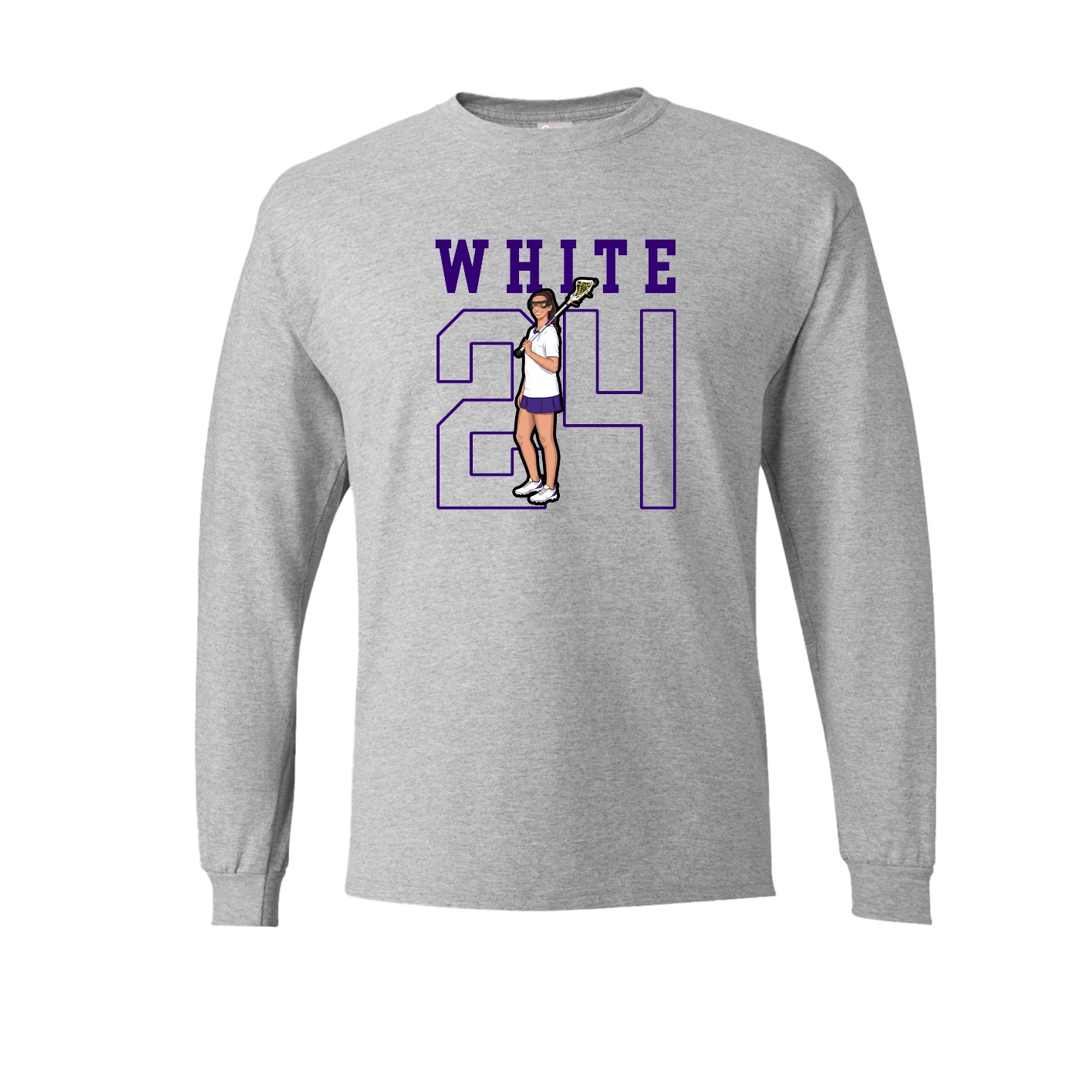 Long Sleeve Tee — Shirsey in Grey