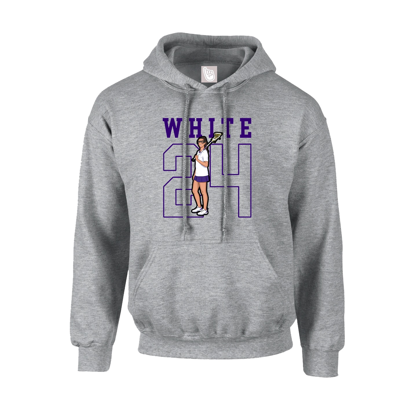 Youth Hoodie — Shirsey in Grey