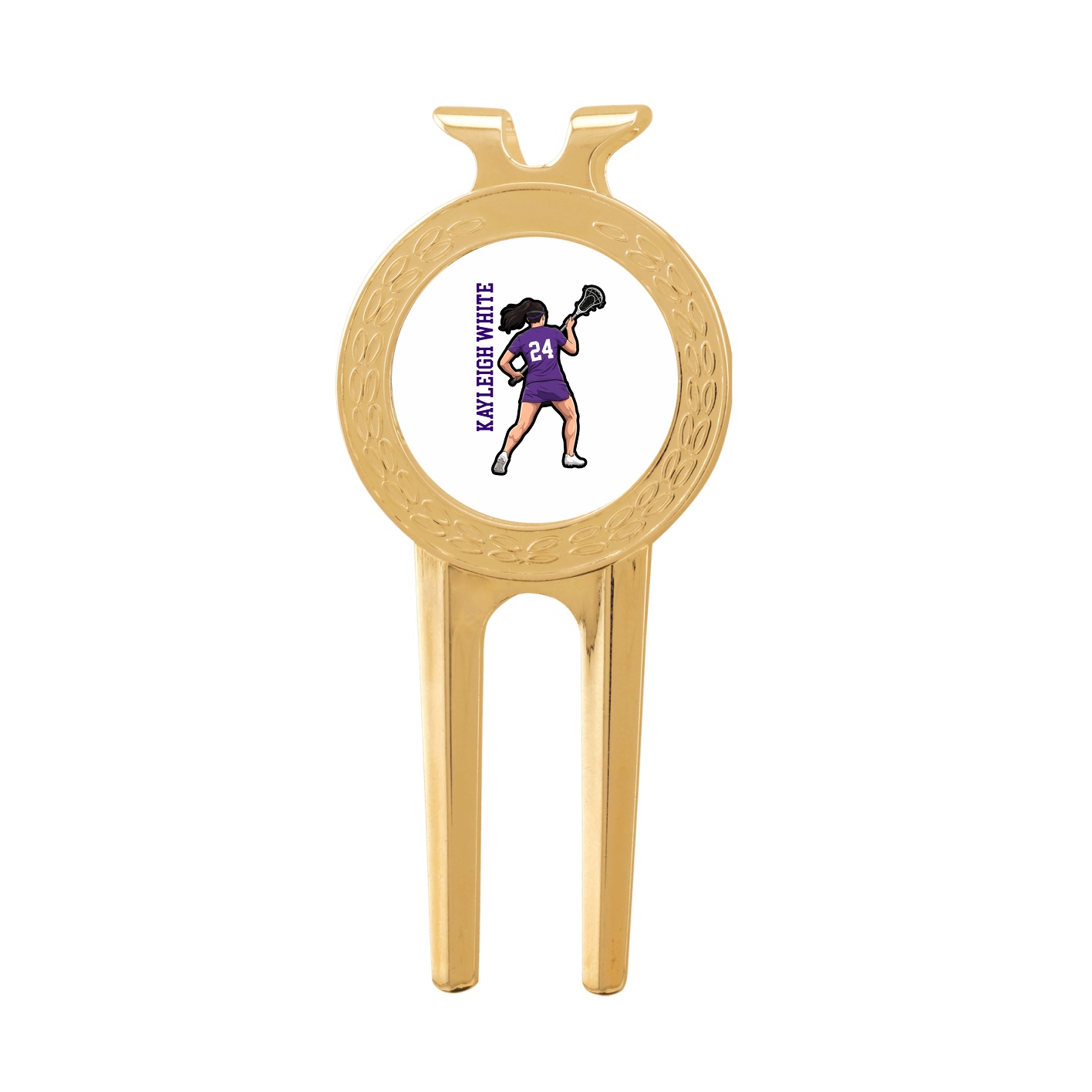Divot Tool with Ball Marker — Name Vertical in Classic