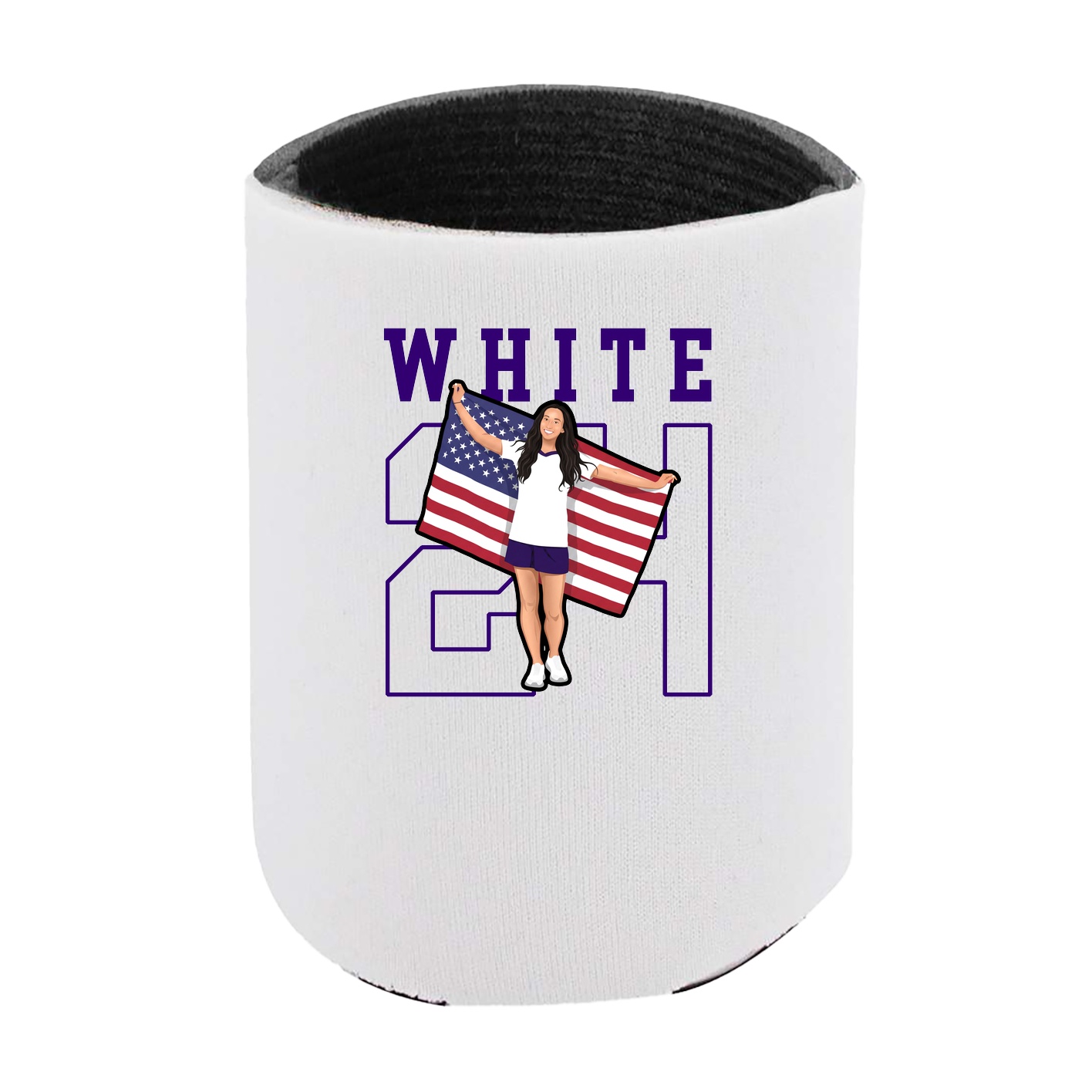 Can Holder — Shirsey in White