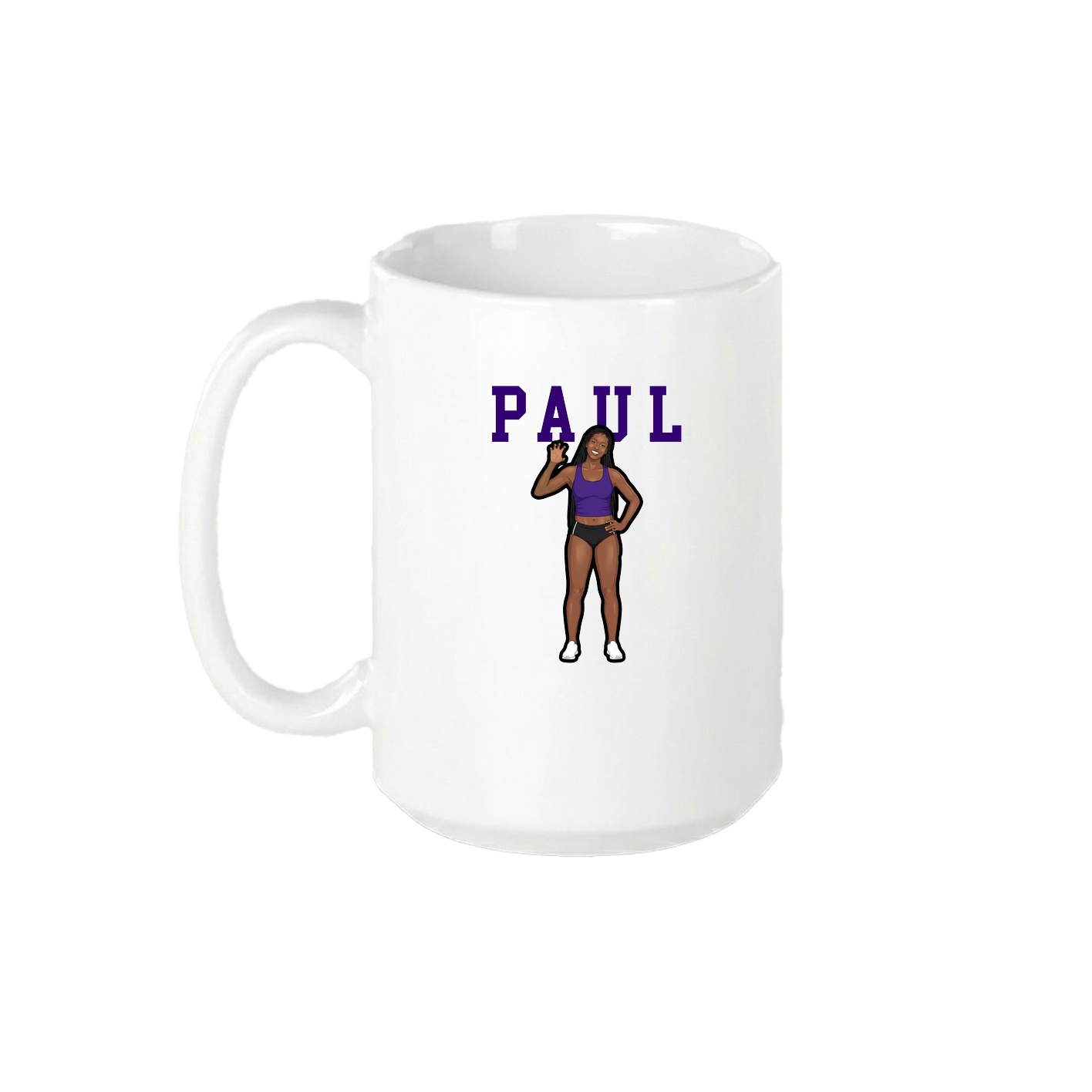 15oz Coffee Mug — Shirsey in White