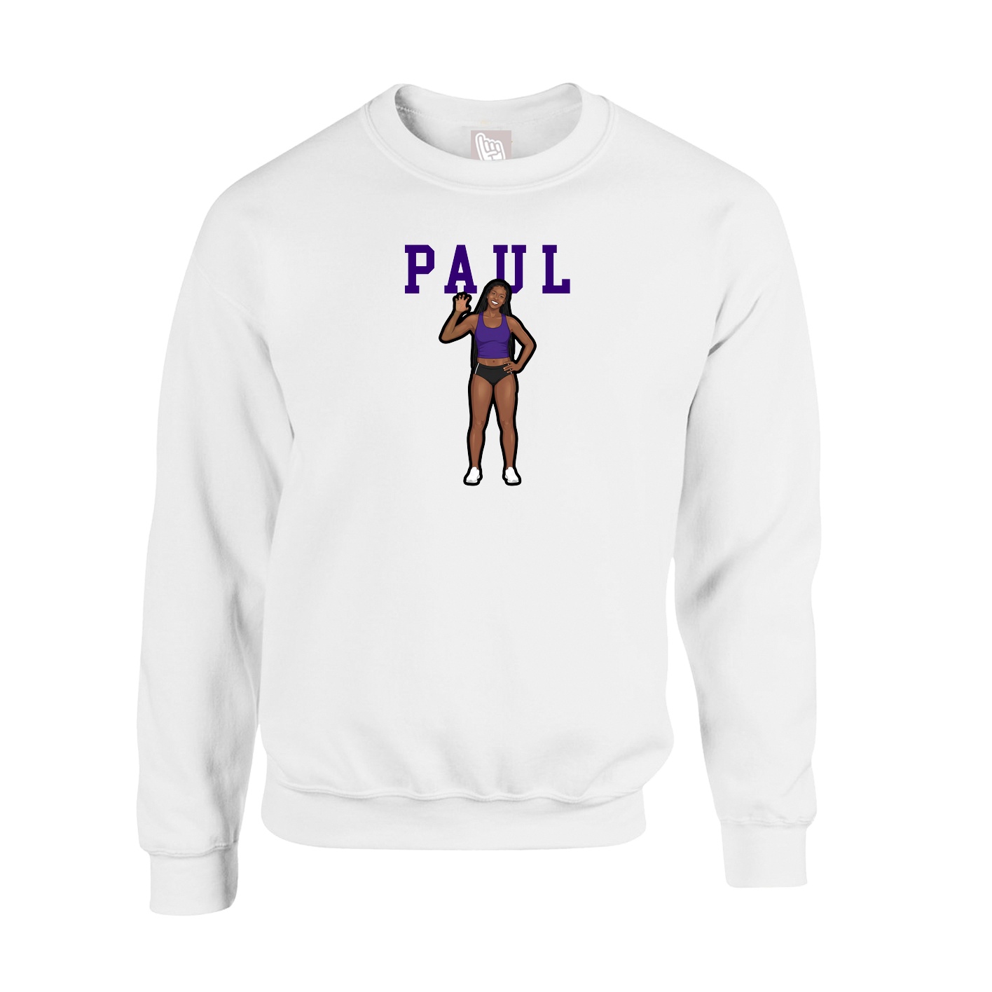 Fleece Crew — Shirsey in White