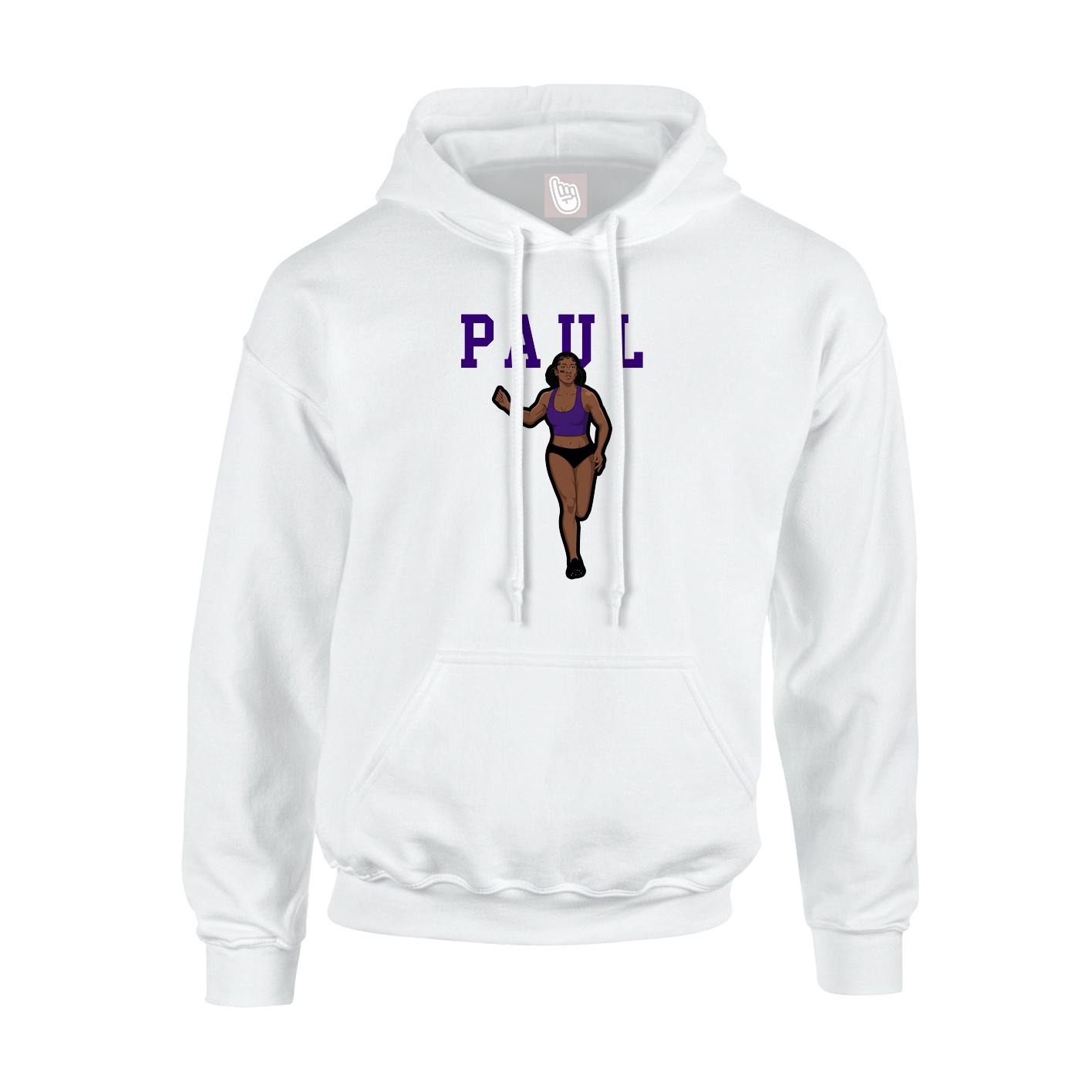 Hoodie — Shirsey in White