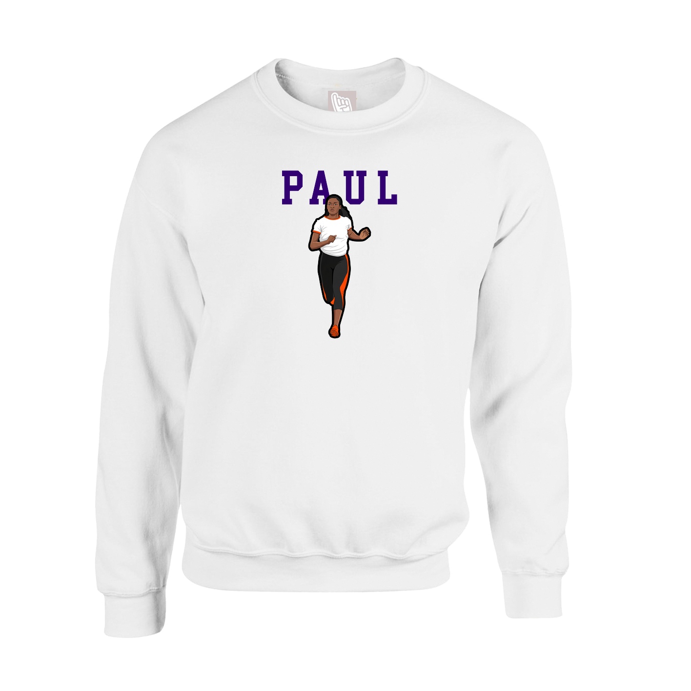 Fleece Crew — Shirsey in White