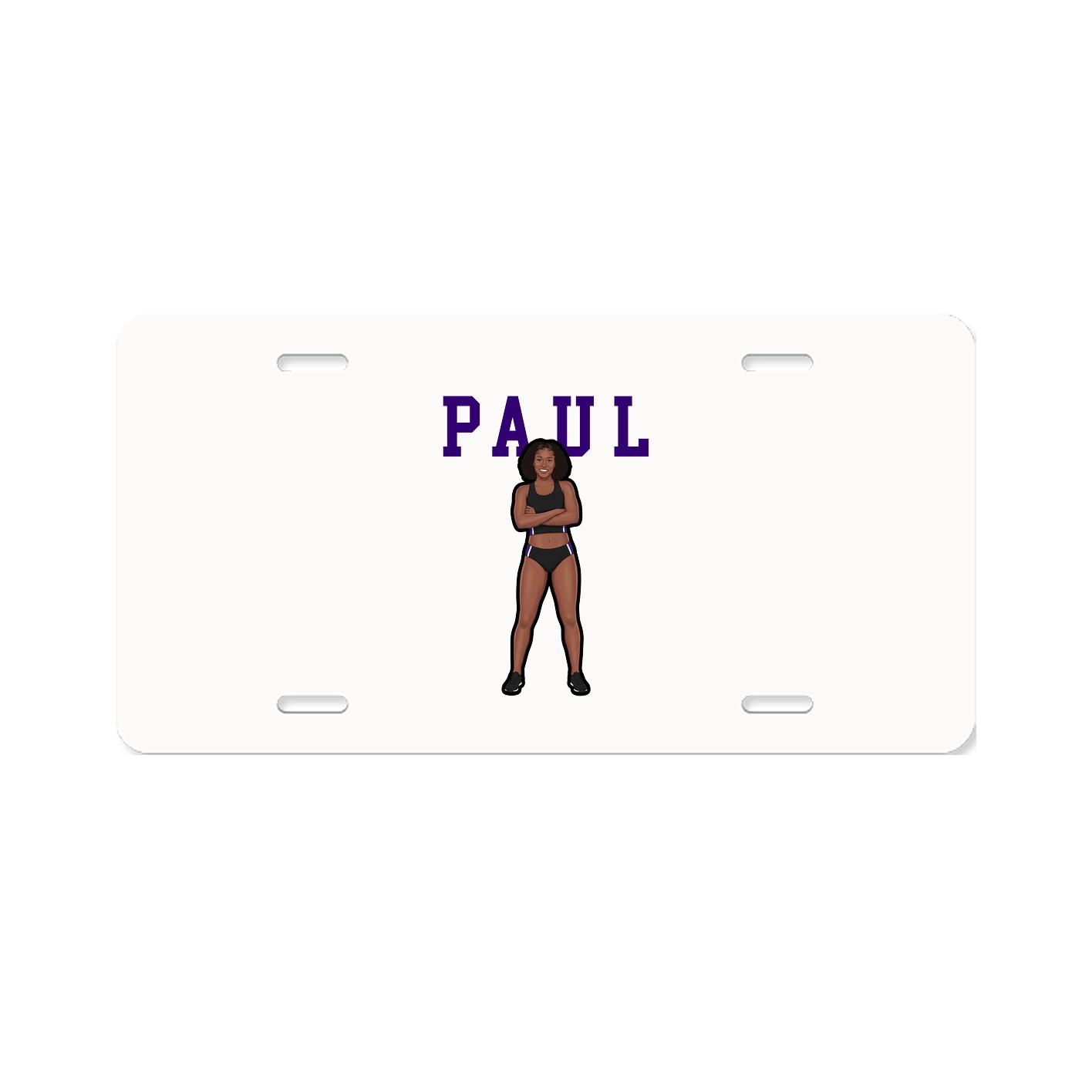 License Plate — Shirsey in Classic