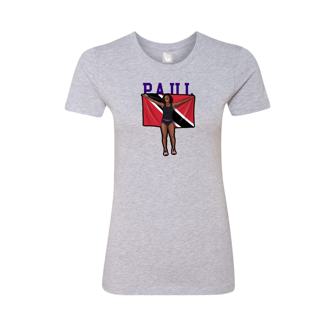Fitted Women's Tee — Shirsey in Grey