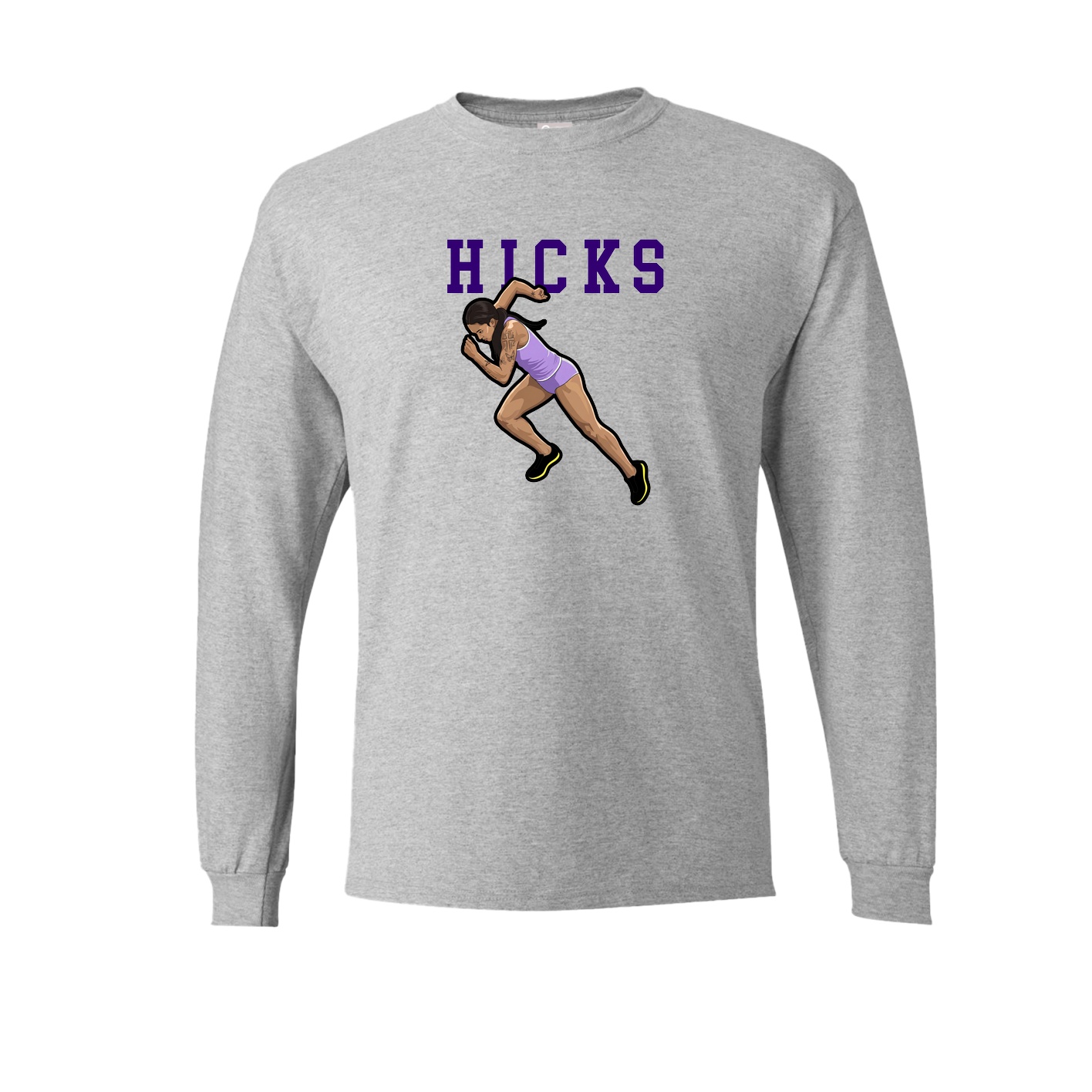 Long Sleeve Tee — Shirsey in Grey