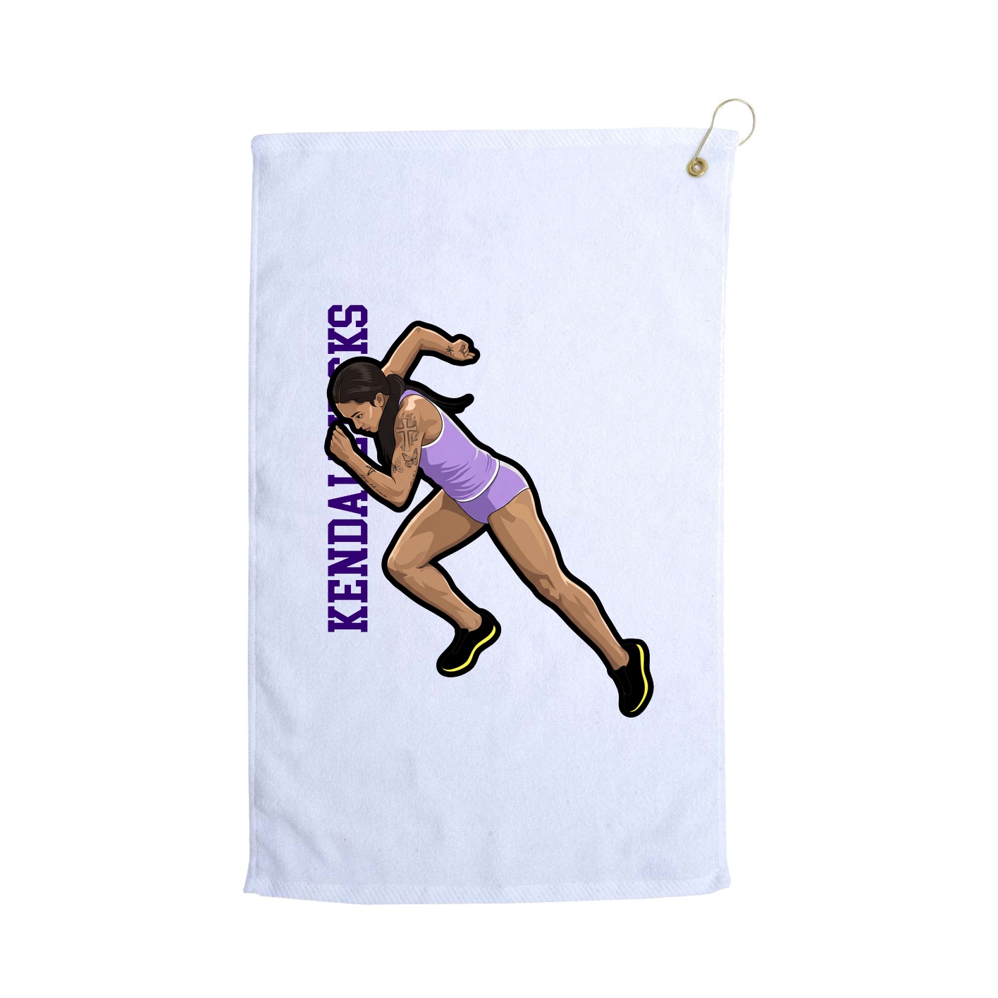 Terry Velour Golf Towel