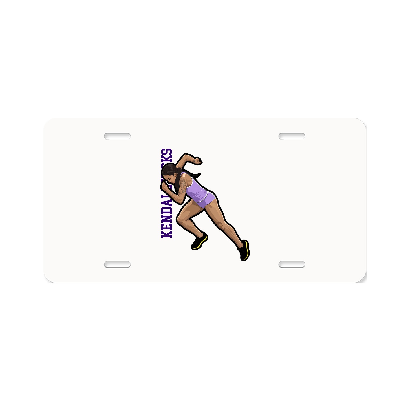 Aluminum License Plate