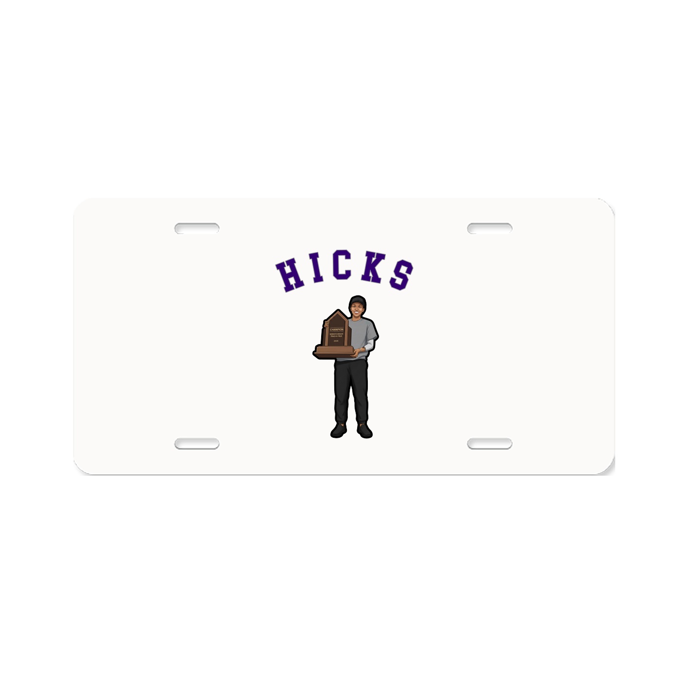 License Plate — Shirsey Arch in Classic