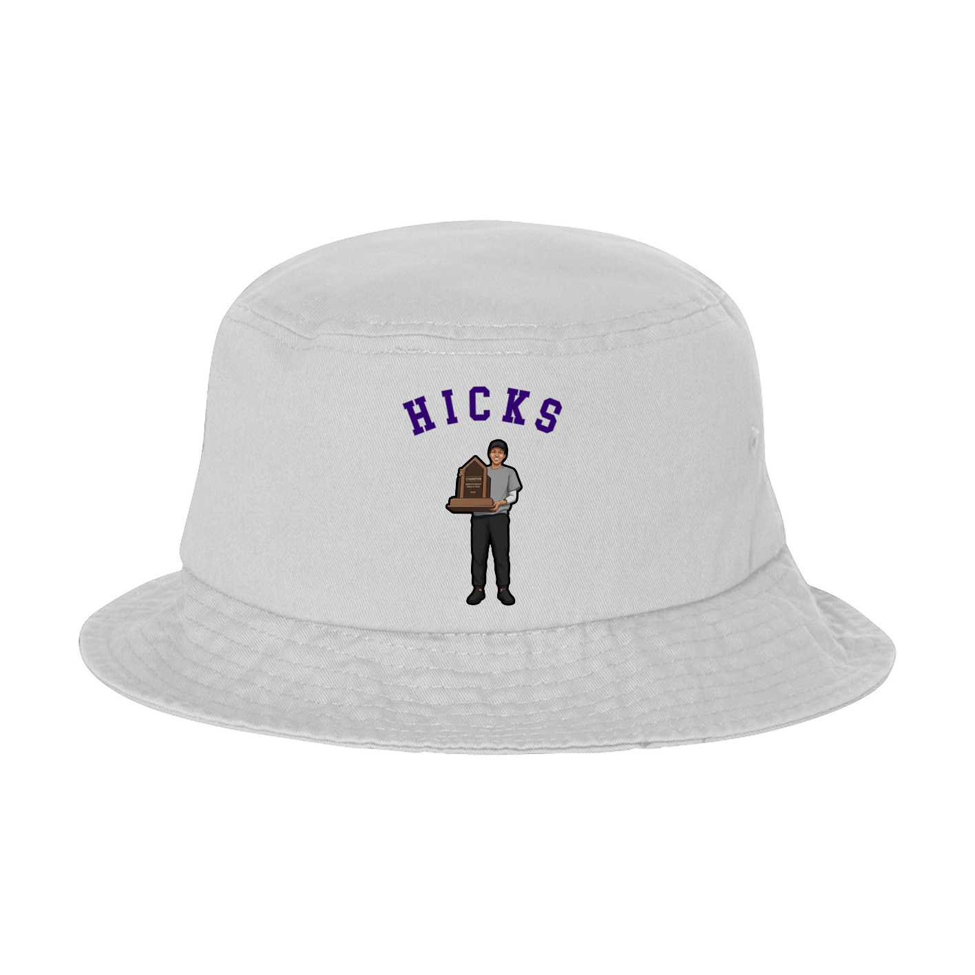 Bucket Cap — Shirsey Arch in White