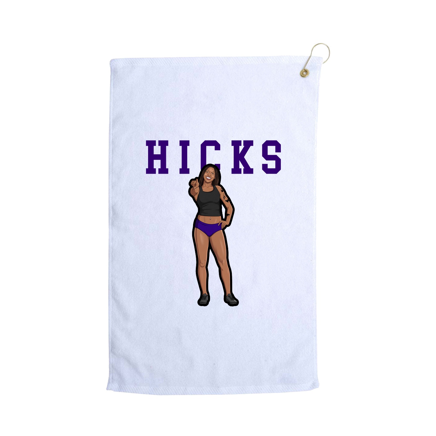 Golf Towel — Shirsey in White