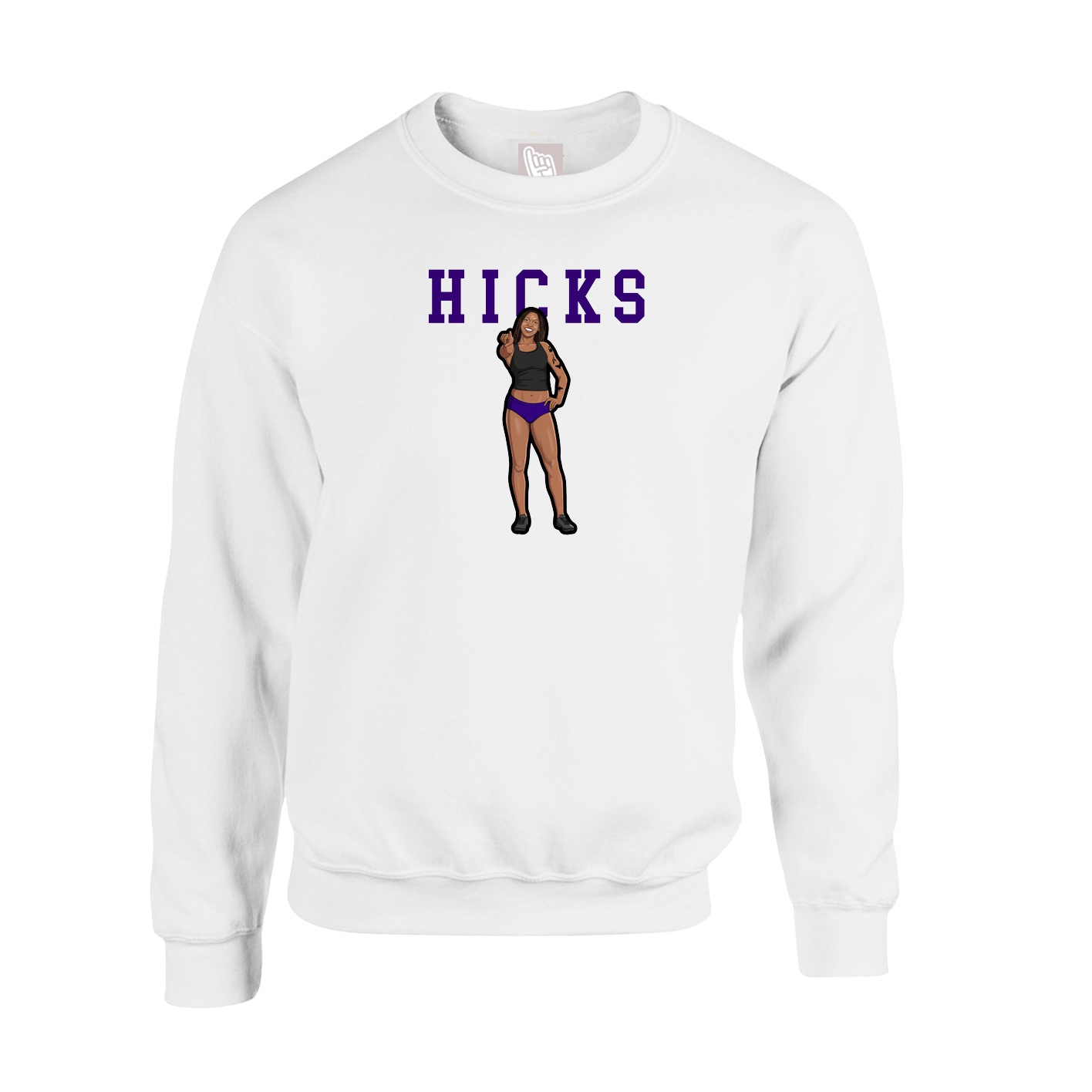 Fleece Crew — Shirsey in White