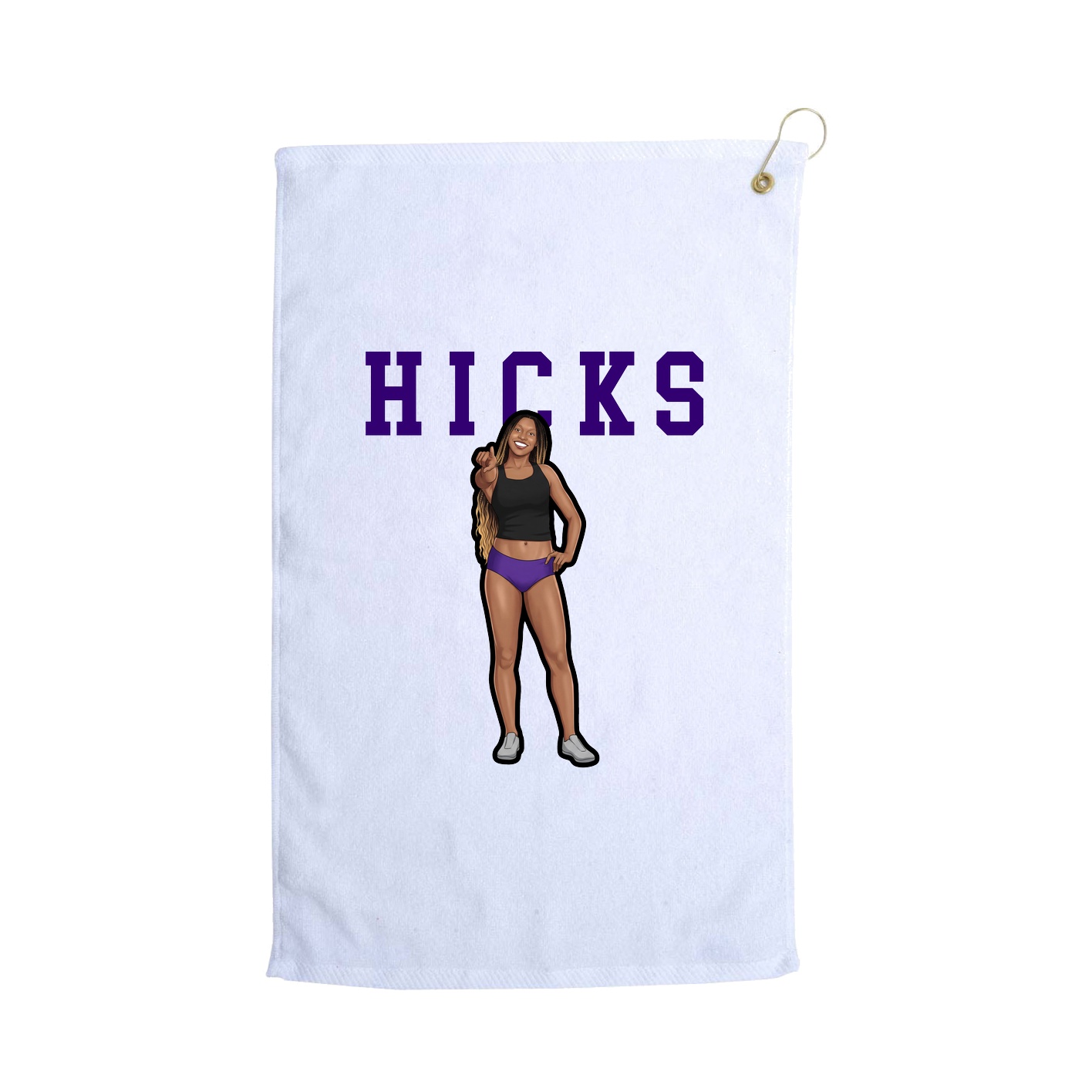 Golf Towel — Shirsey in White