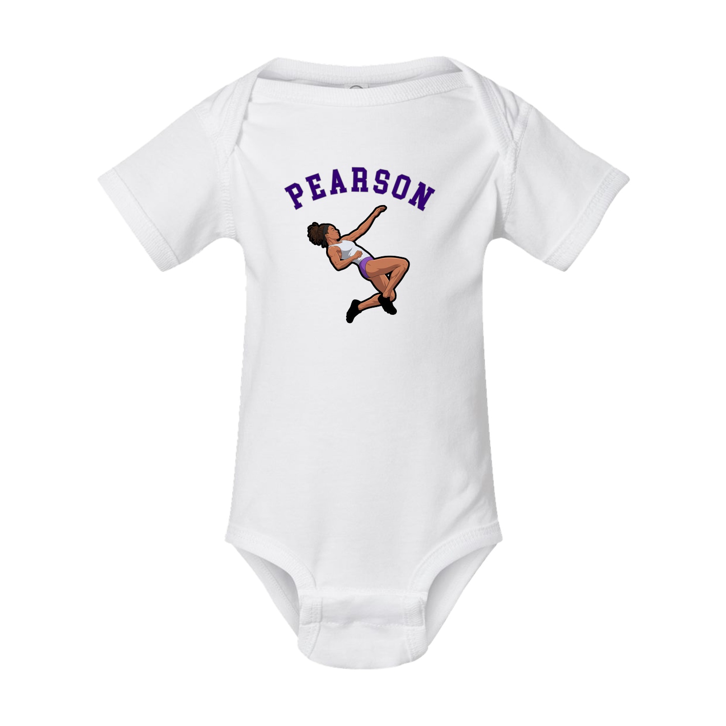 Baby Onesie — Shirsey Arch in White