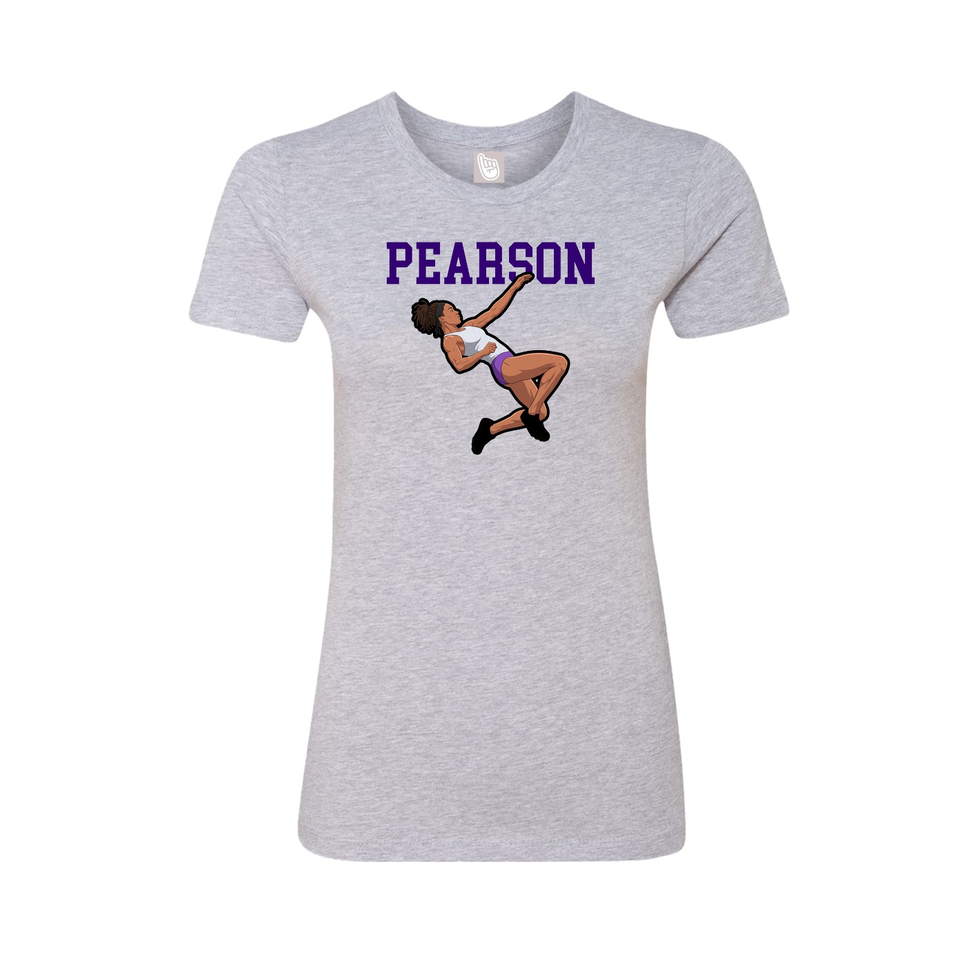 Fitted Women's Tee — Shirsey in Grey