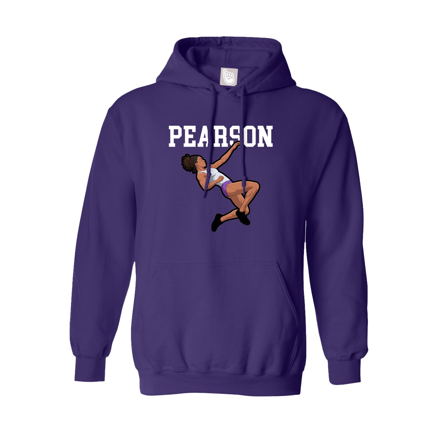 Hoodie — Shirsey in Purple