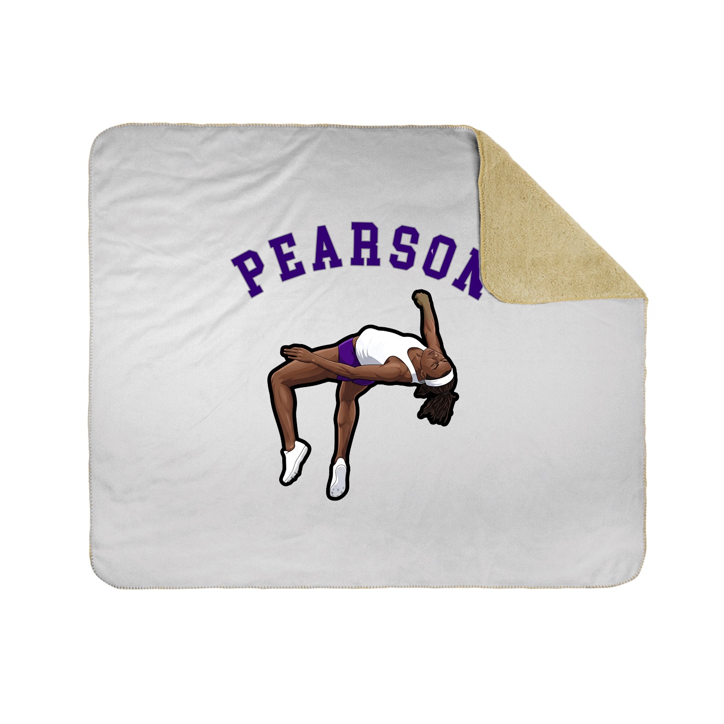 Throw Blanket — Shirsey Arch in White