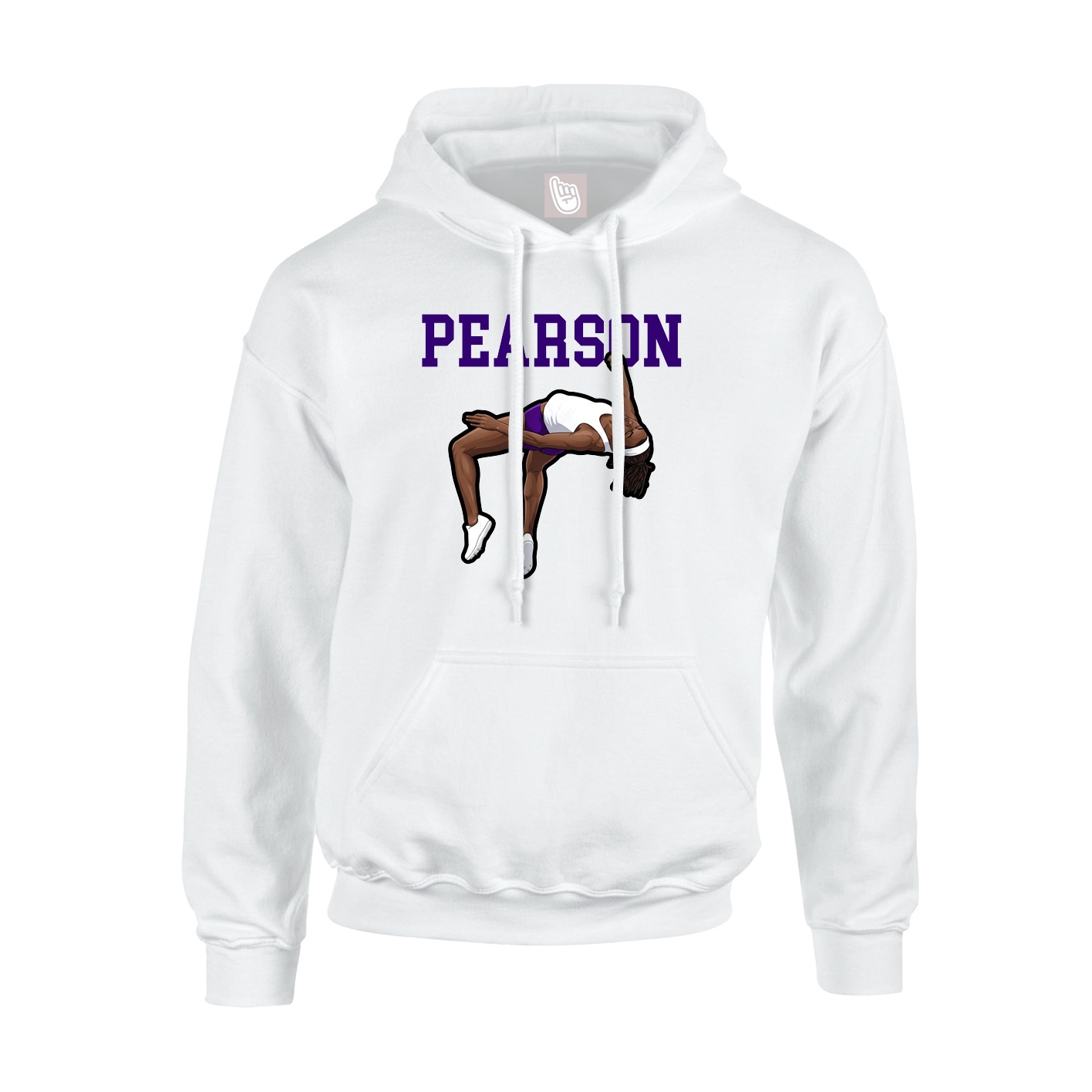 Hoodie — Shirsey in White