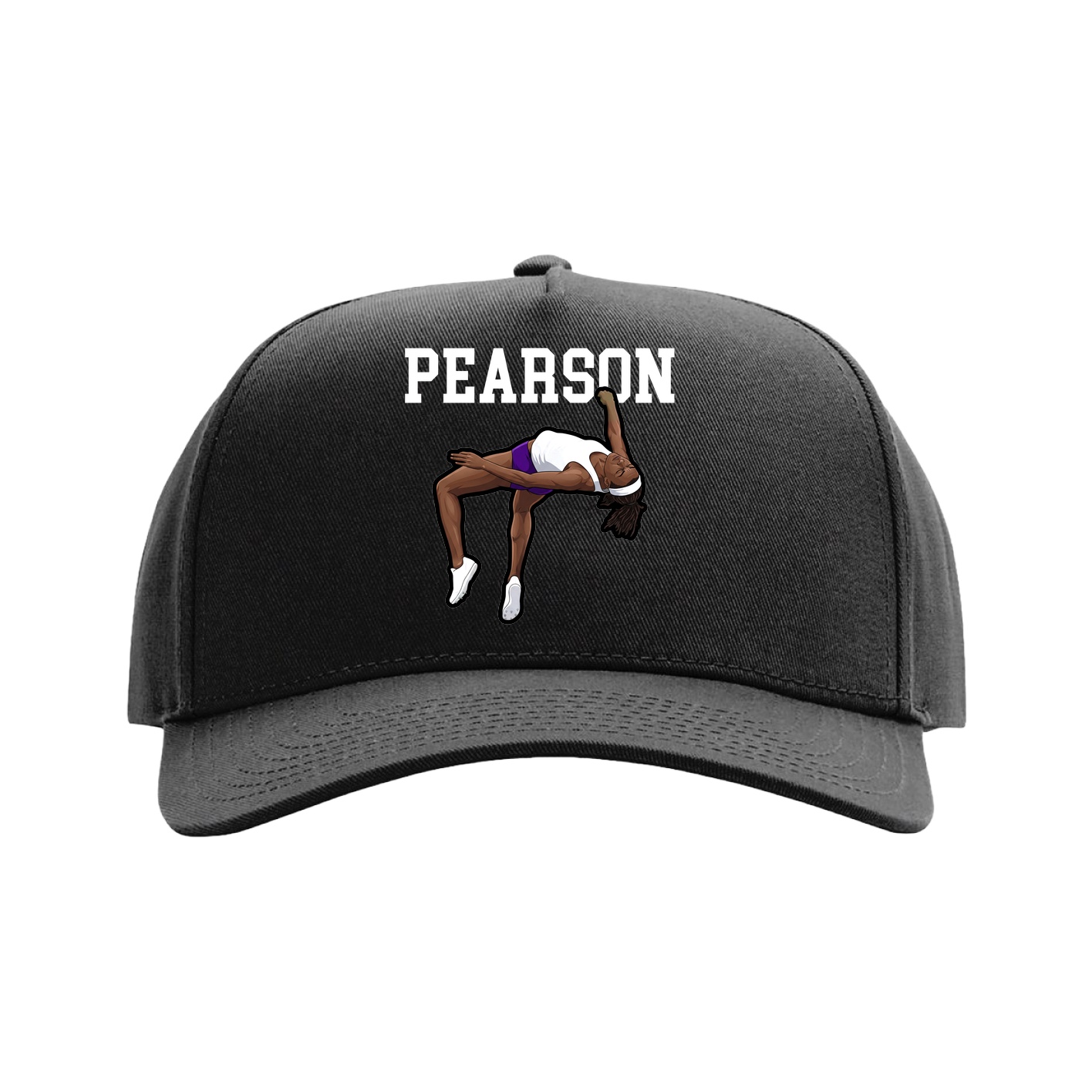 Full Fabric Five-Panel Champ Cap