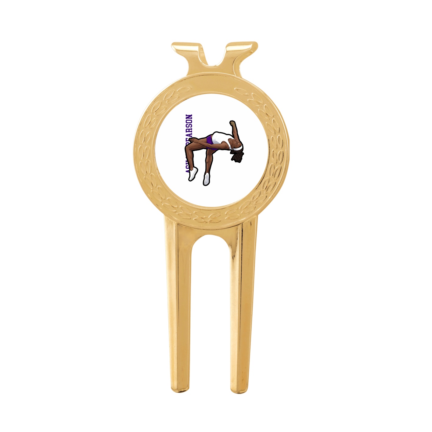 Divot Tool with Ball Marker — Name Vertical in Classic