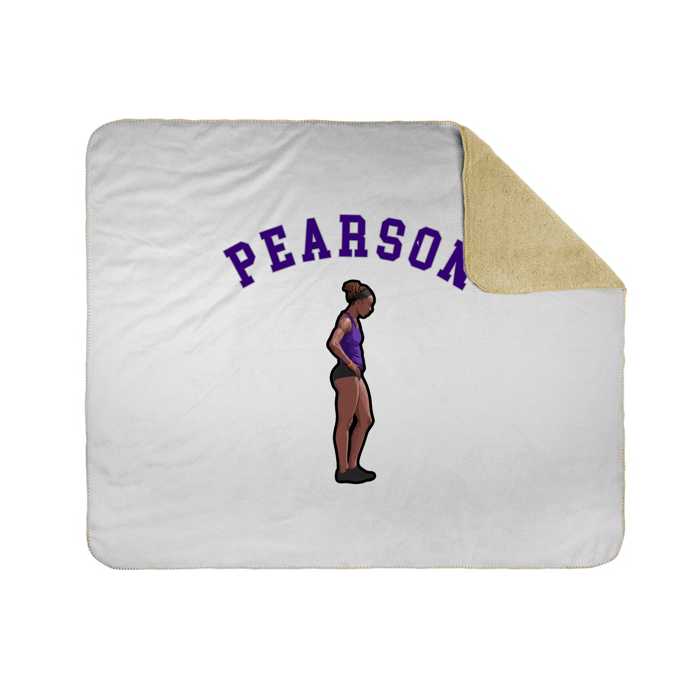 Throw Blanket — Shirsey Arch in White
