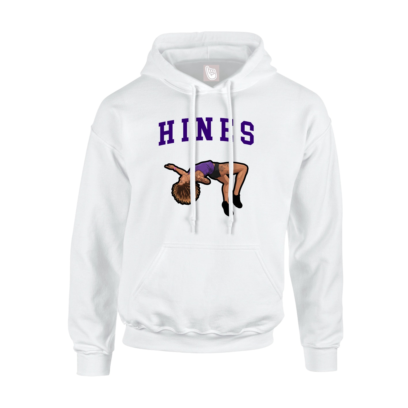 Hoodie — Shirsey in White