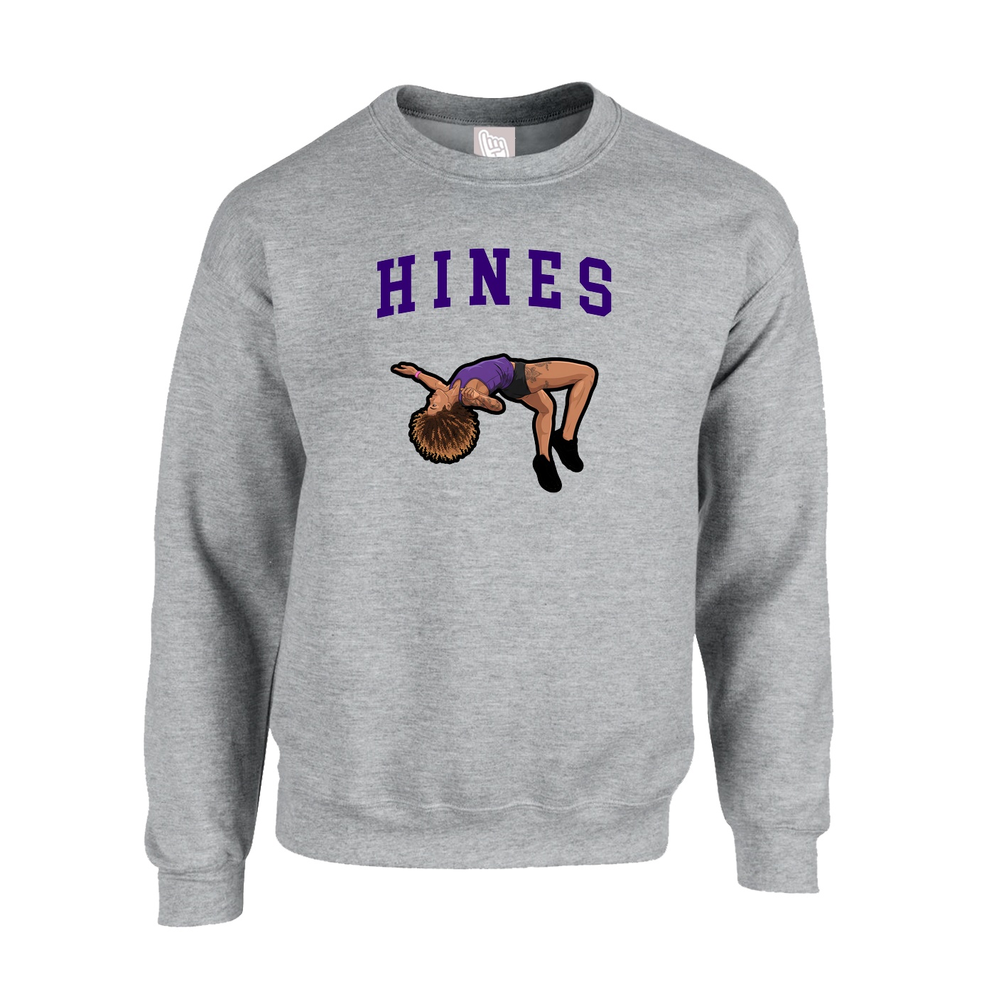 Fleece Crew — Shirsey in Grey