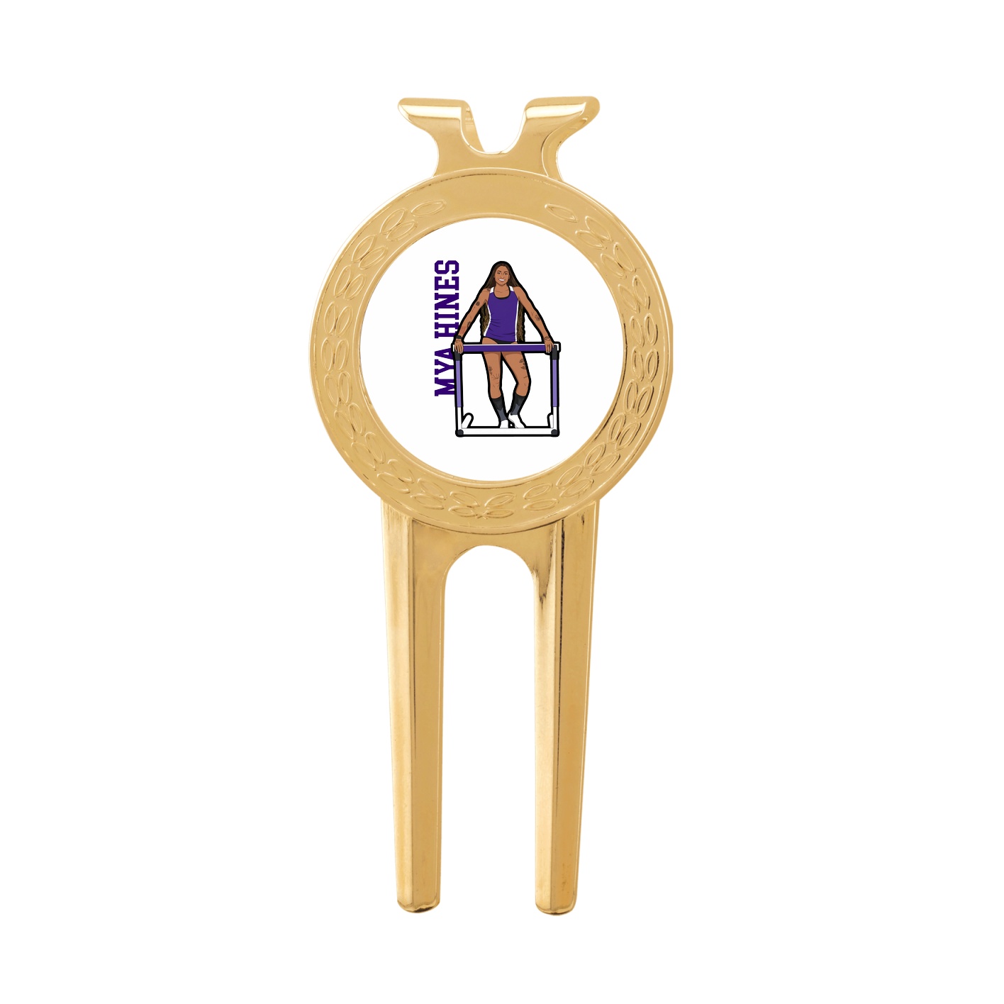 Divot Tool with Ball Marker — Name Vertical in Classic